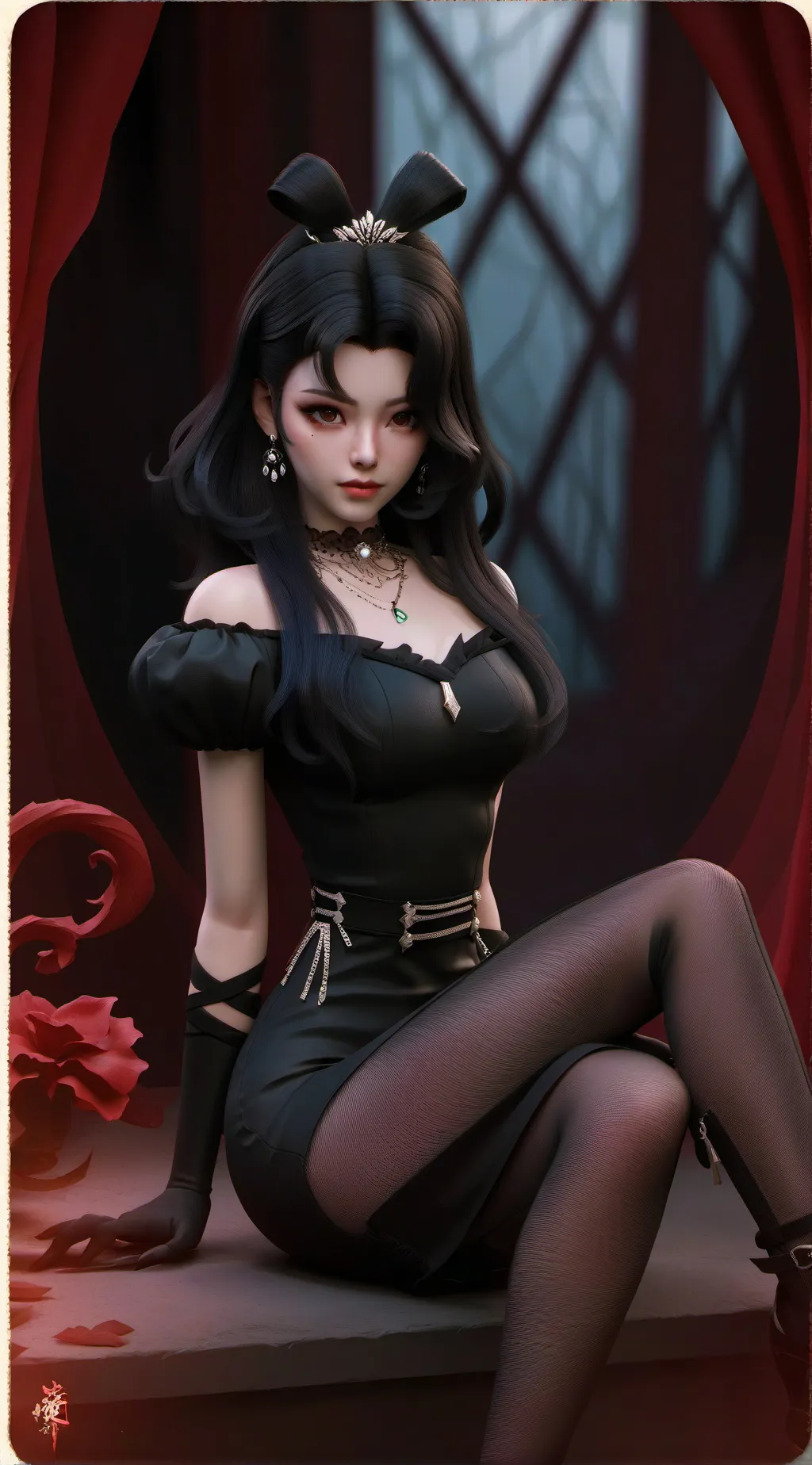 ai character: evy background