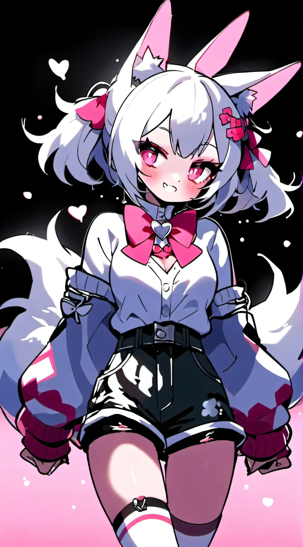 ai character: Fnia mangle background