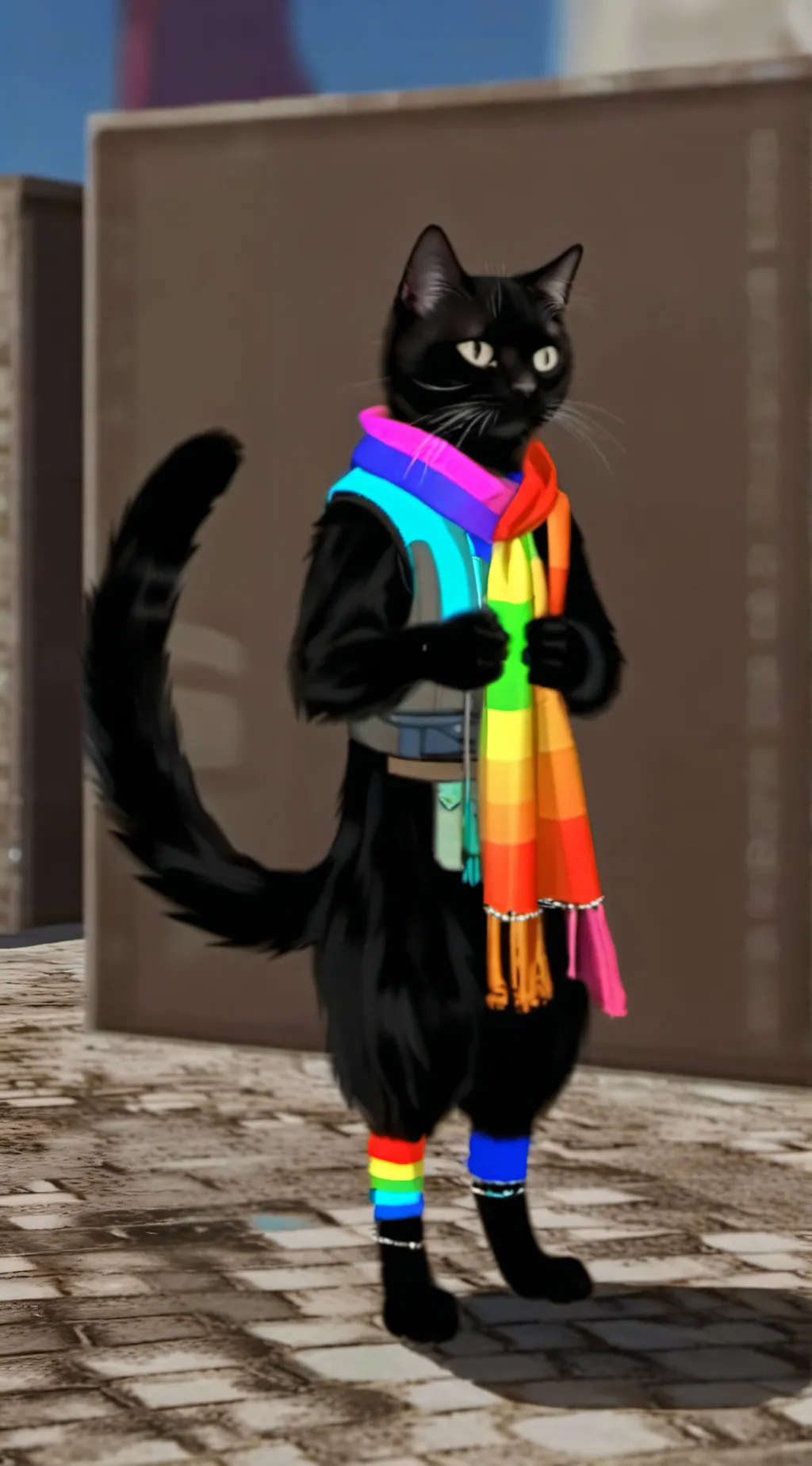 ai character: Kittyzzz! background