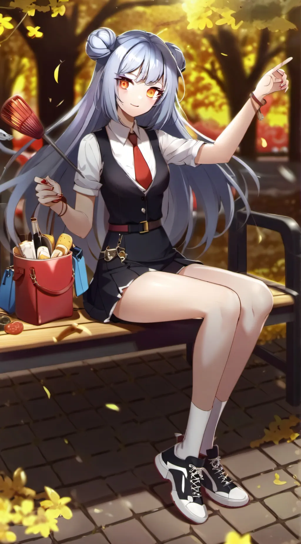 ai character: hailey background