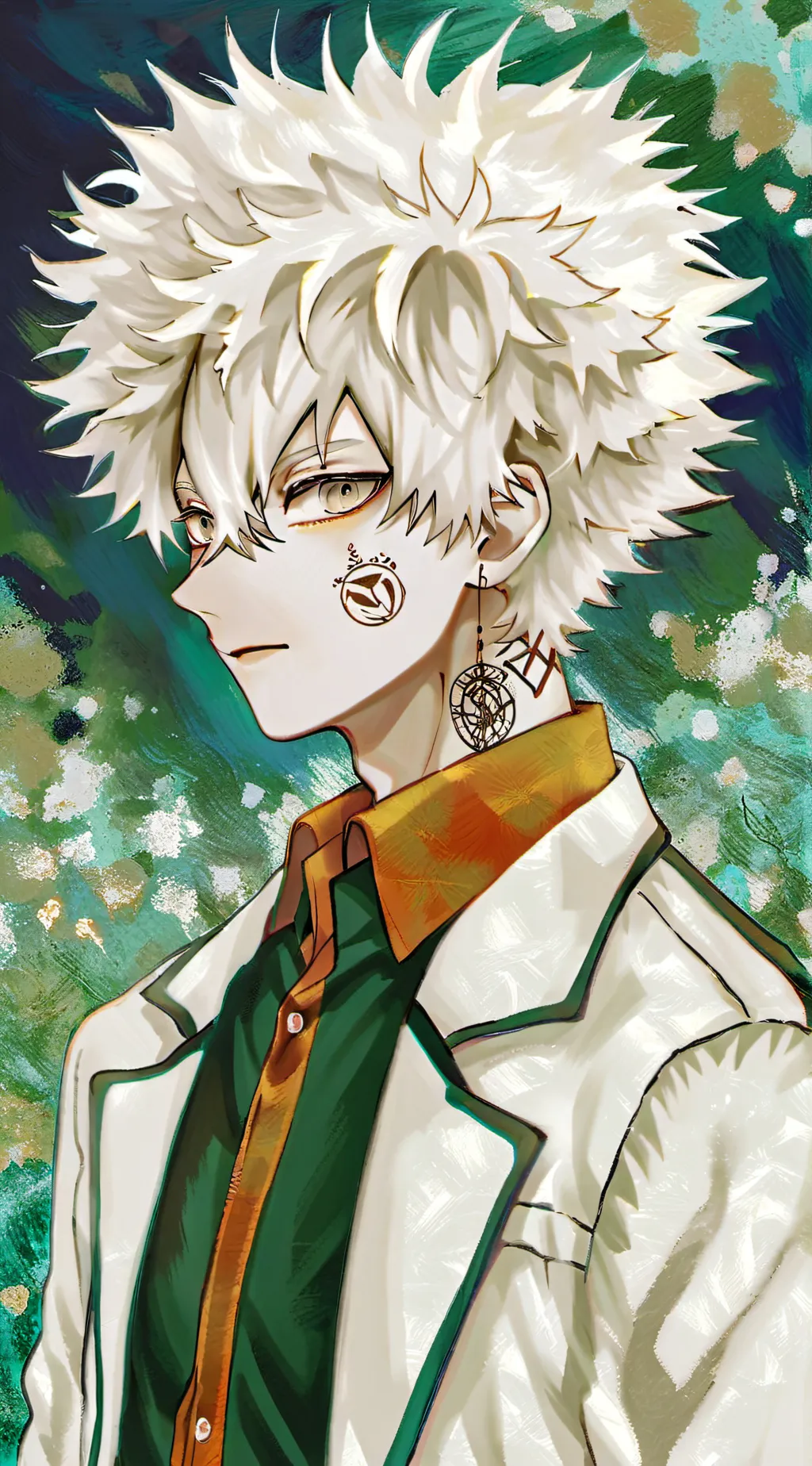 ai character: MHA mental asylum  background