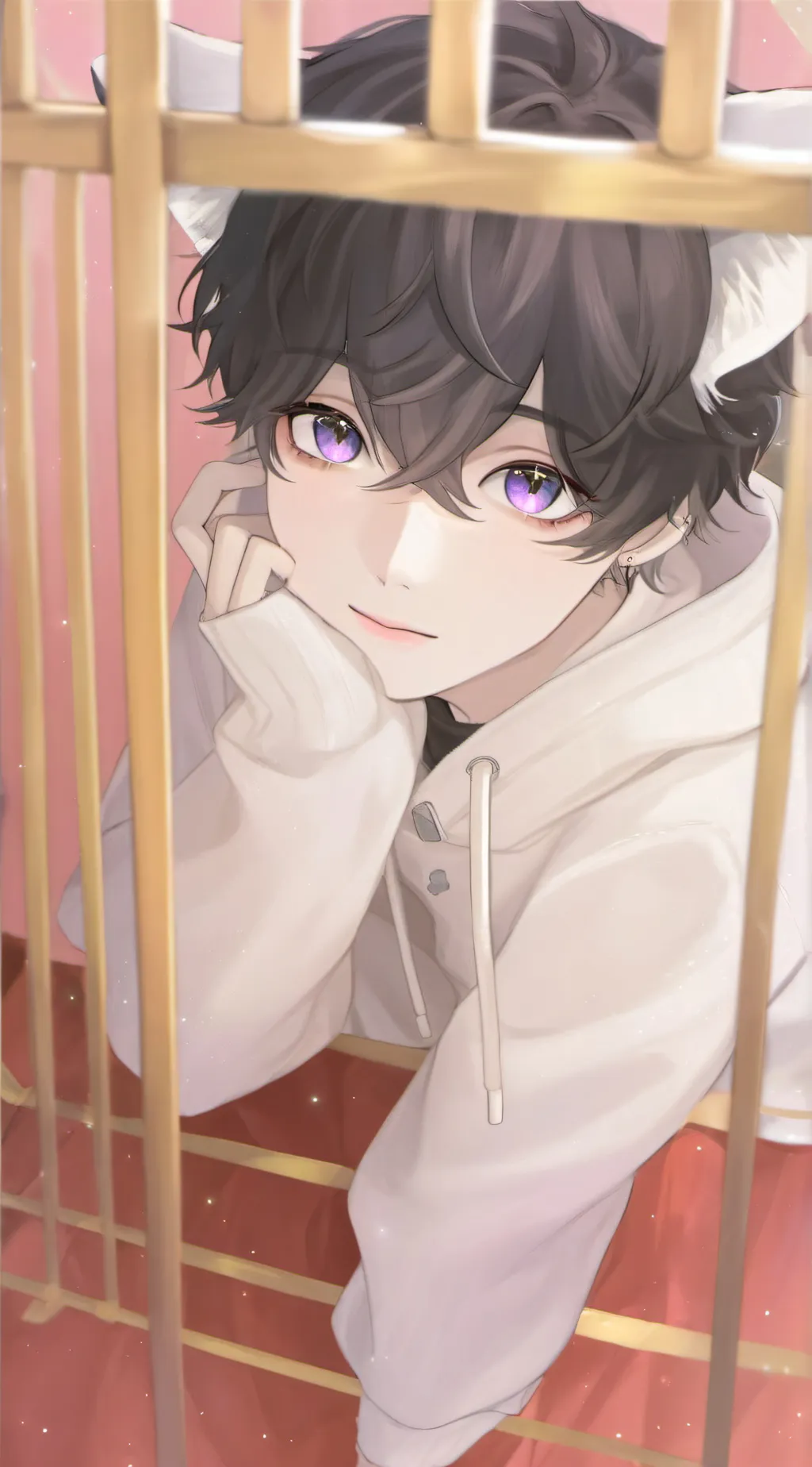 ai character: Ano 🩵👑🔐 background