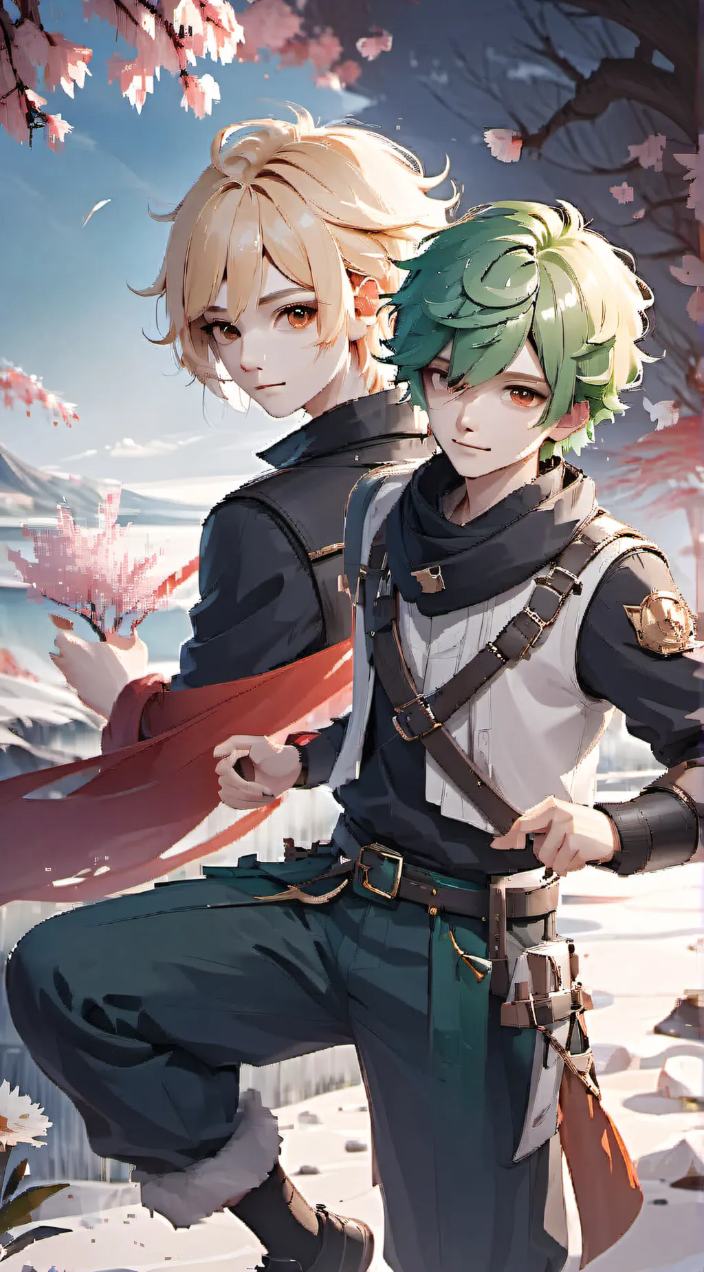 ai character: Bkdk+krkm background