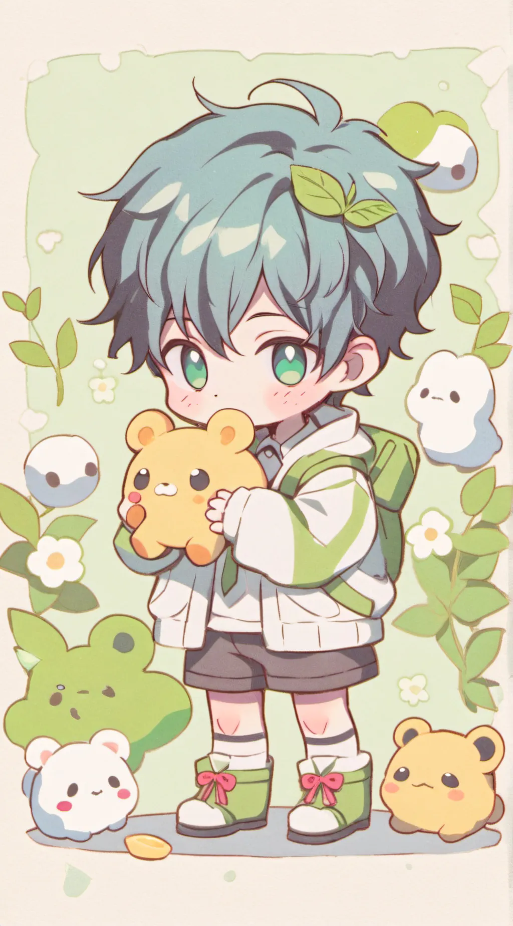 ai character: Bradley  background