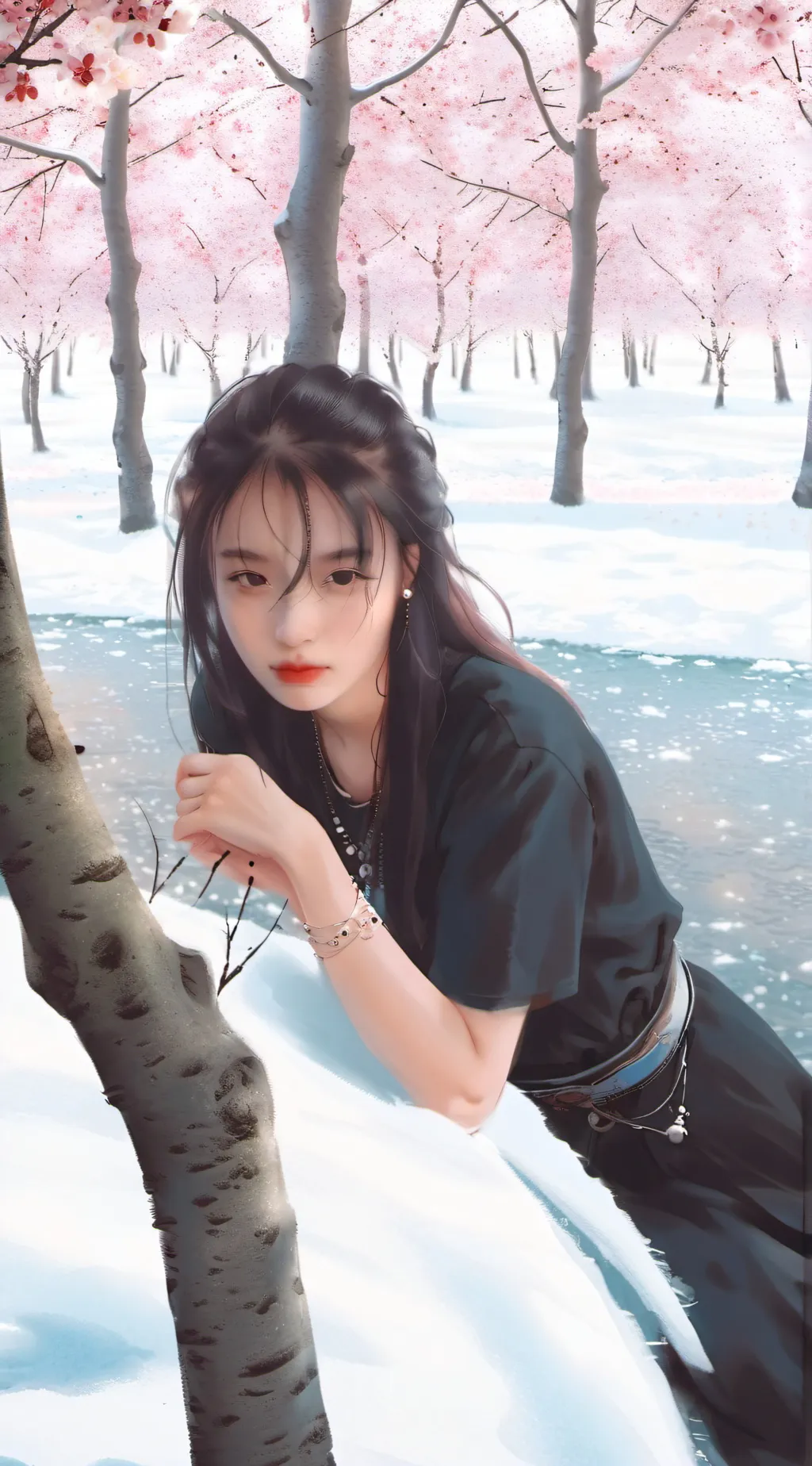 ai character: amy background