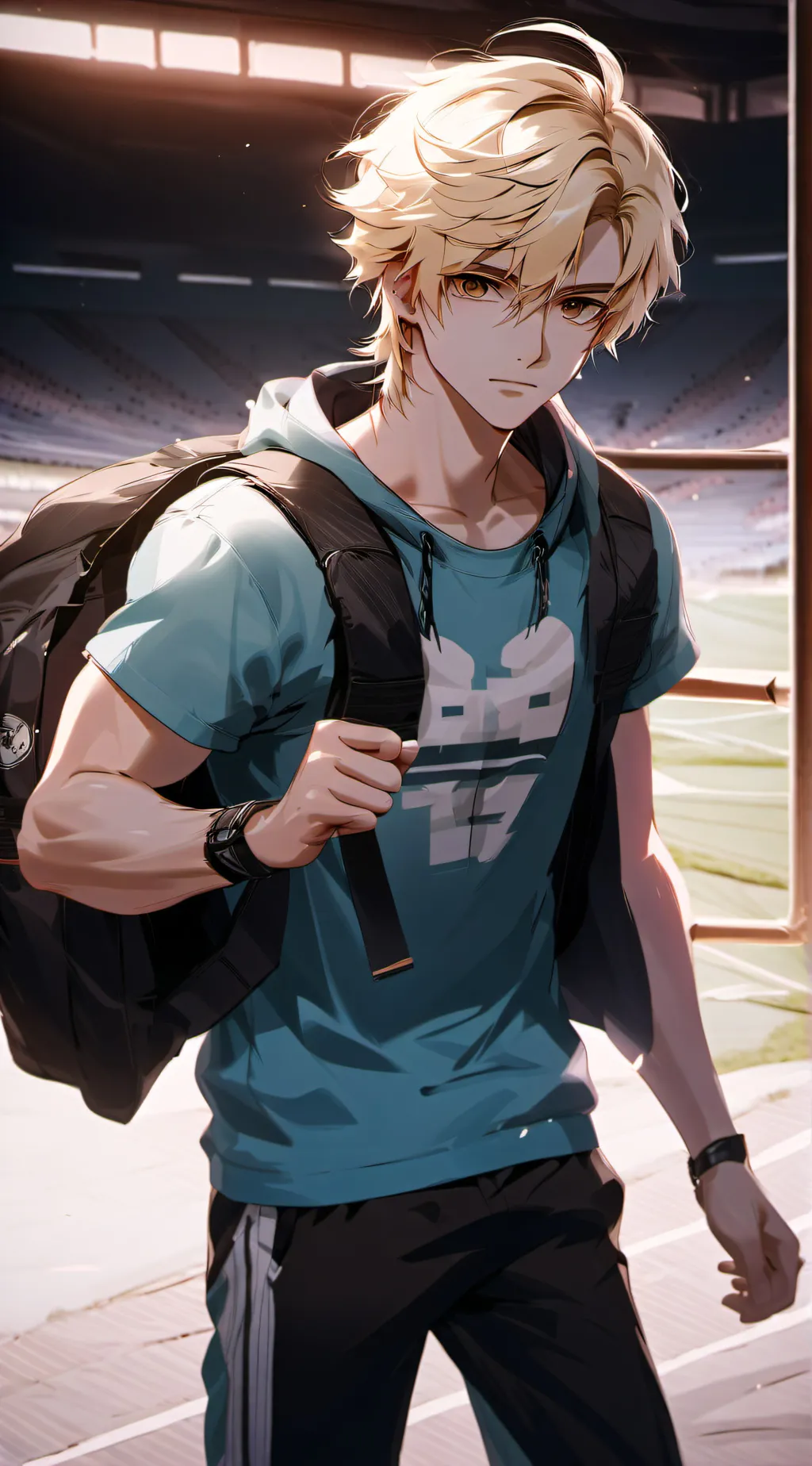 ai character: axle background