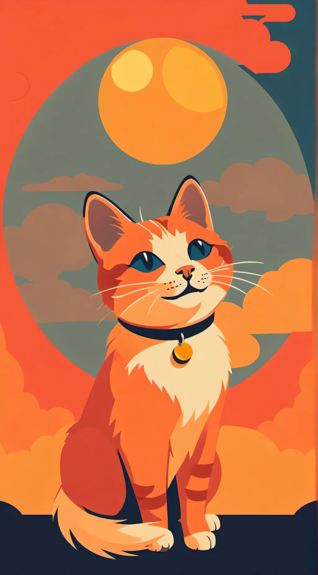 ai character: dogday and catnap background