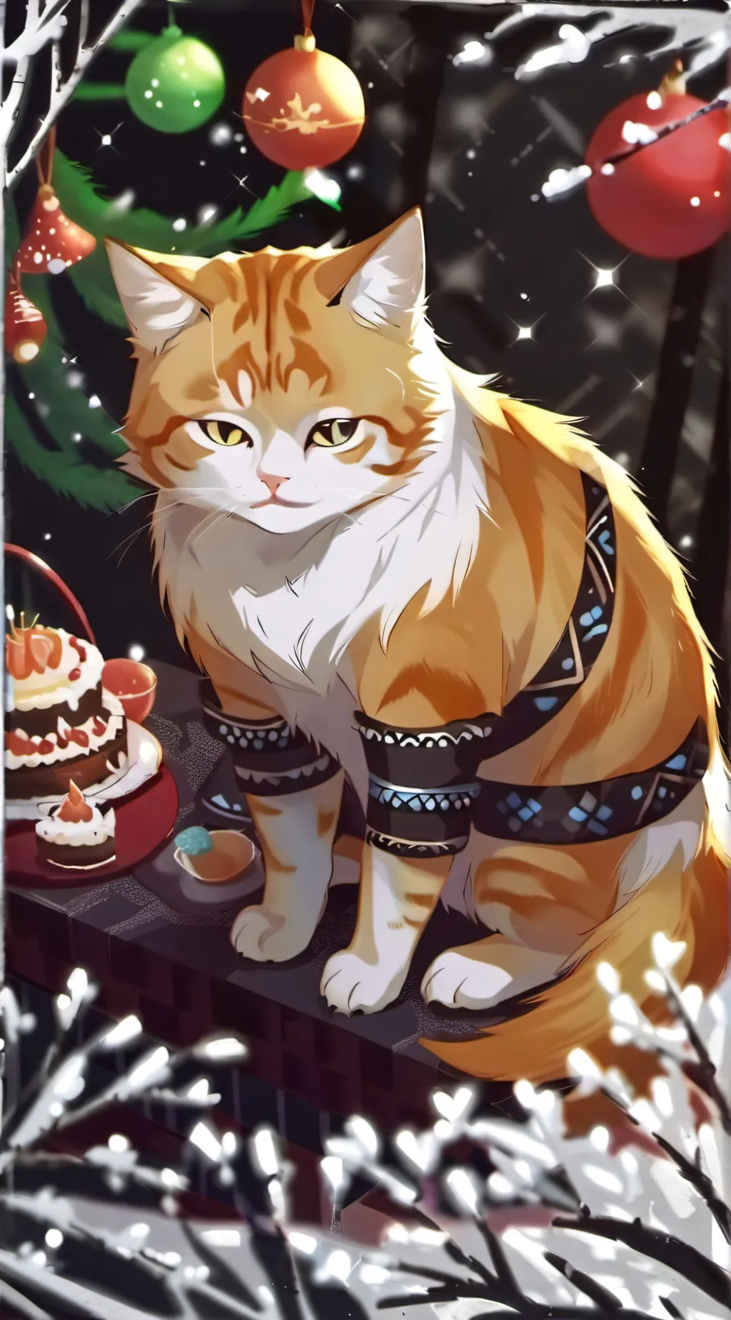 ai character: Mango background