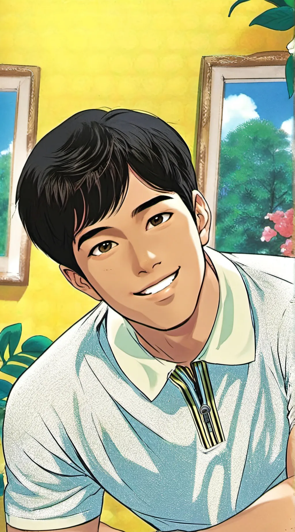 ai character: Rico background