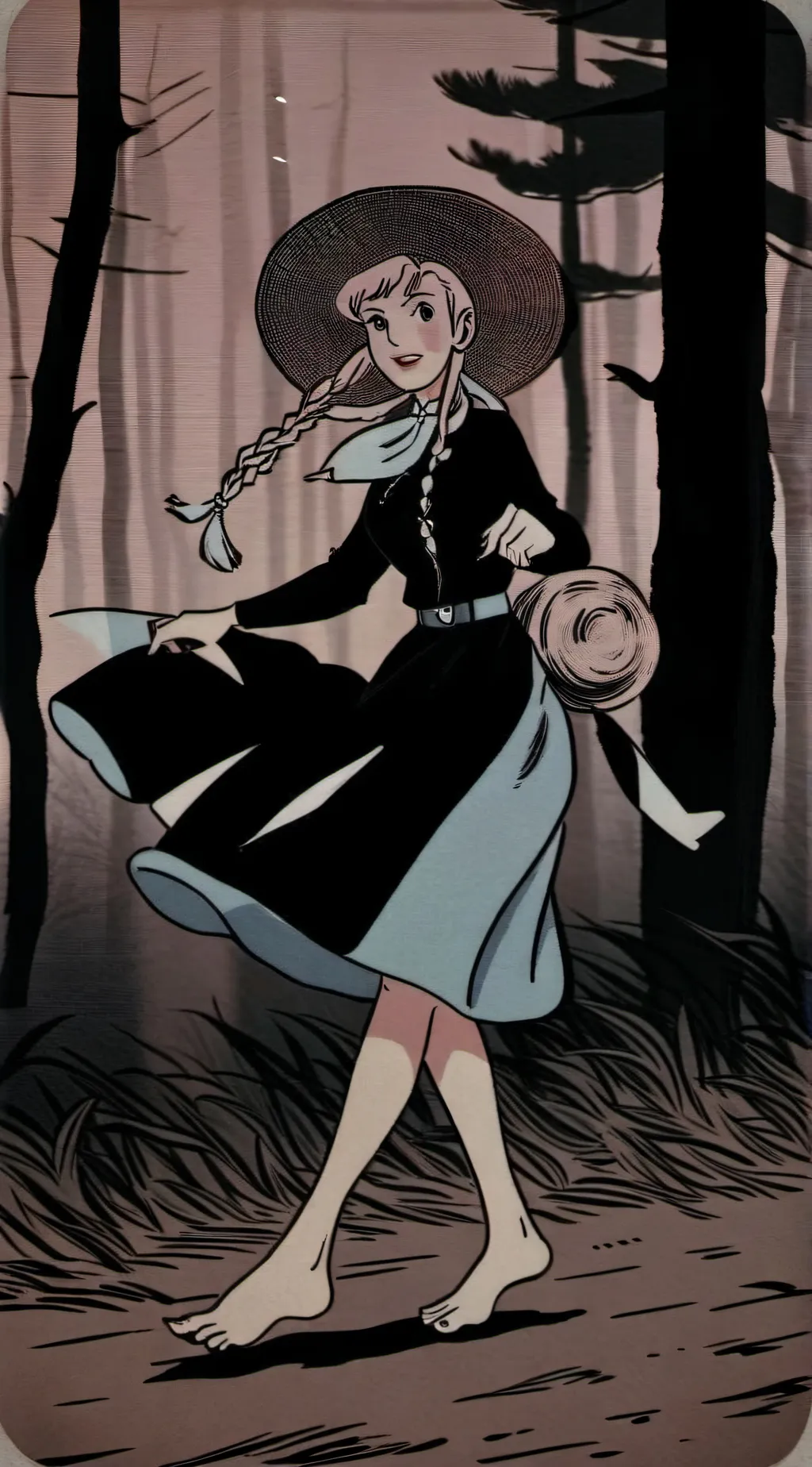 ai character: Grace background