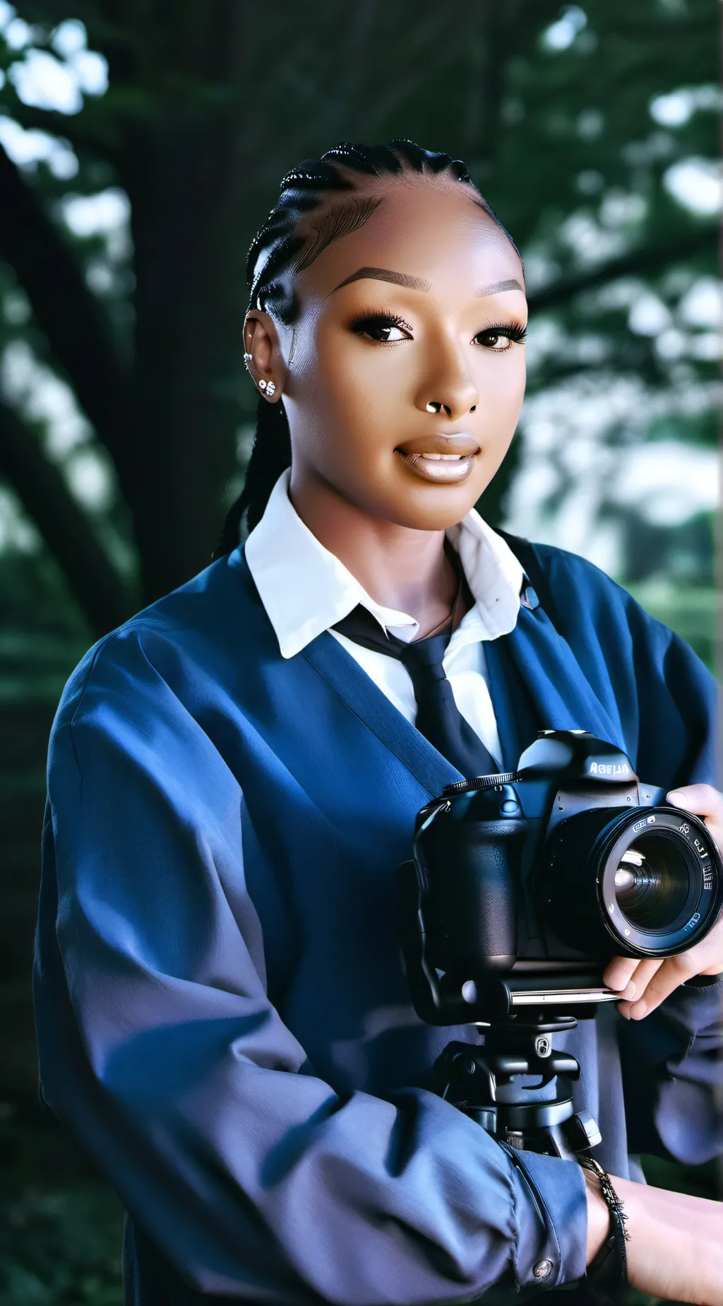 ai character: Tyla  background