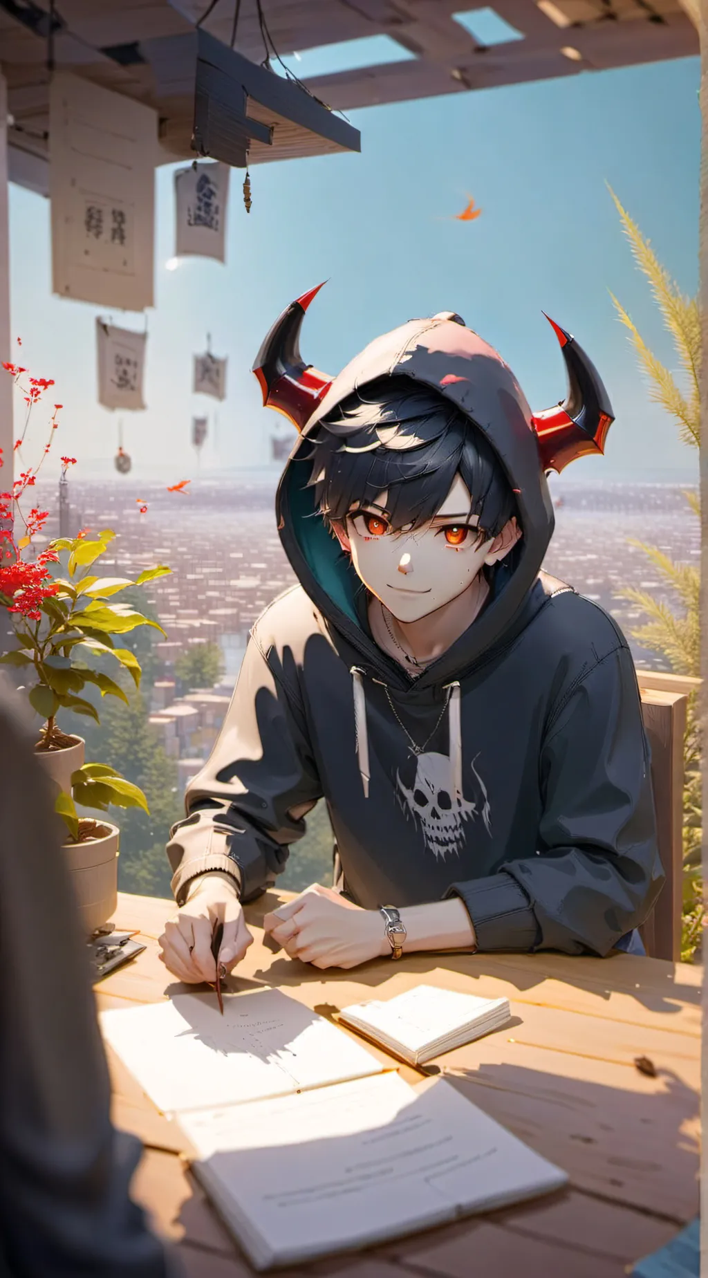 ai character: William Henry background