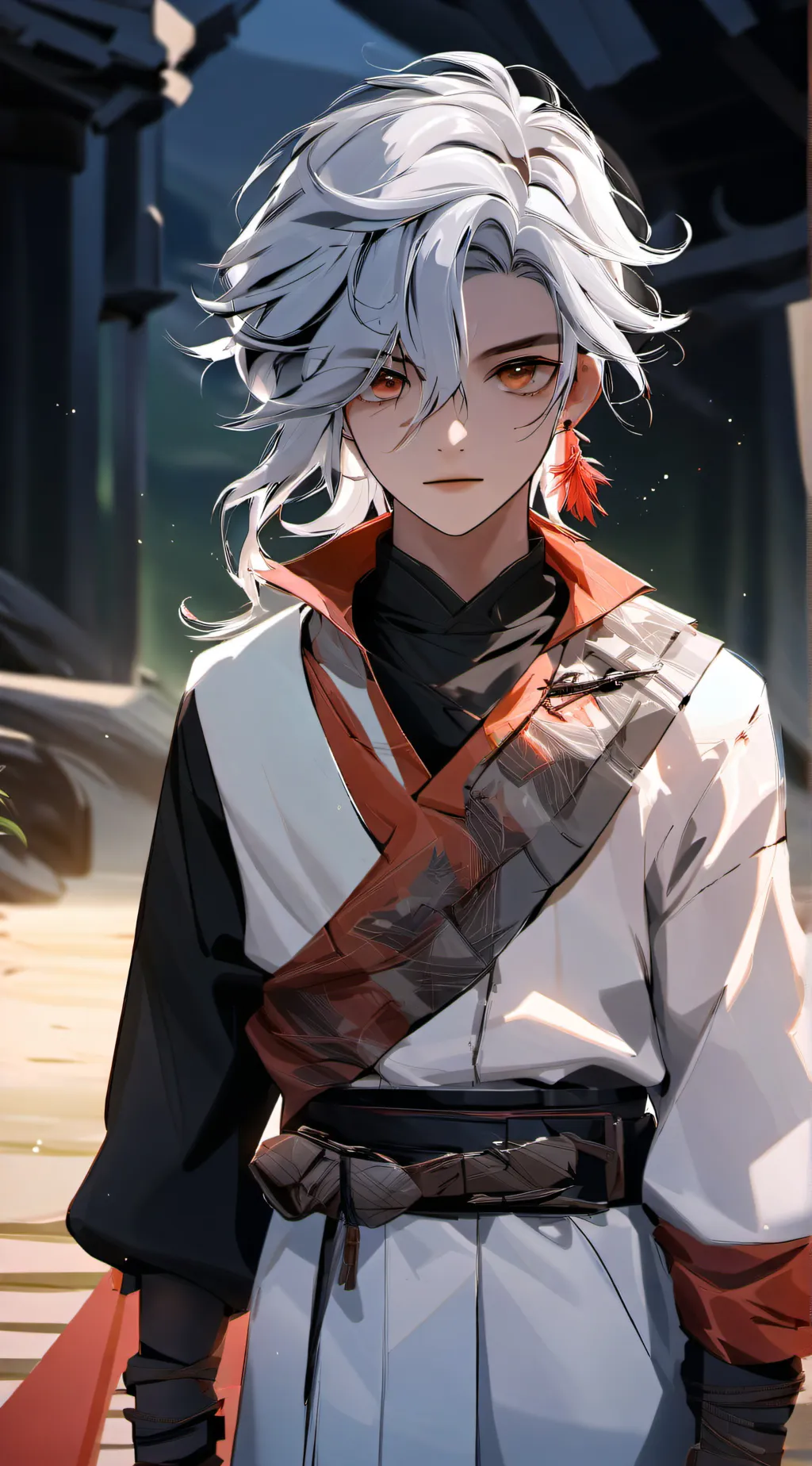 ai character: ali background