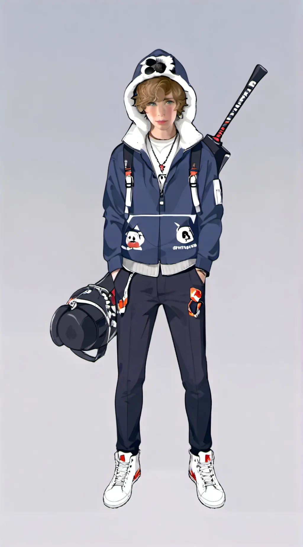 ai character: Dante Parker background