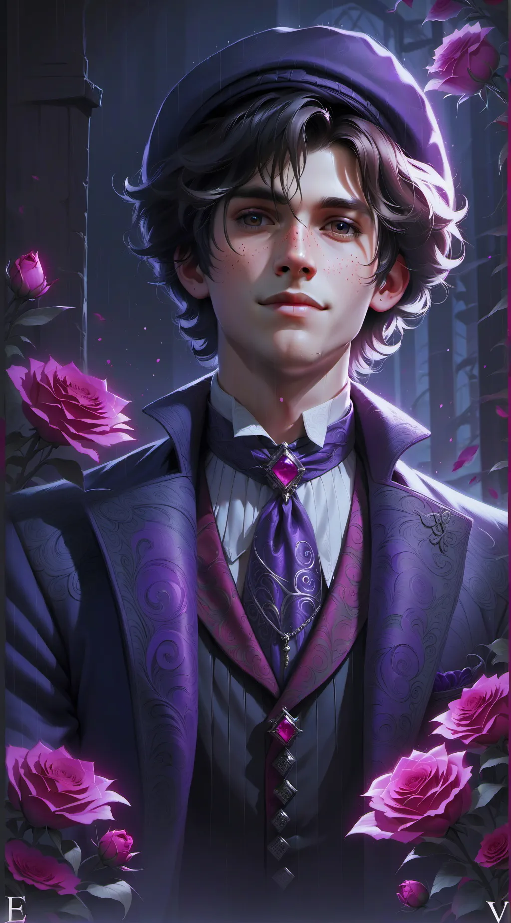 ai character: Cris sturniolo  background