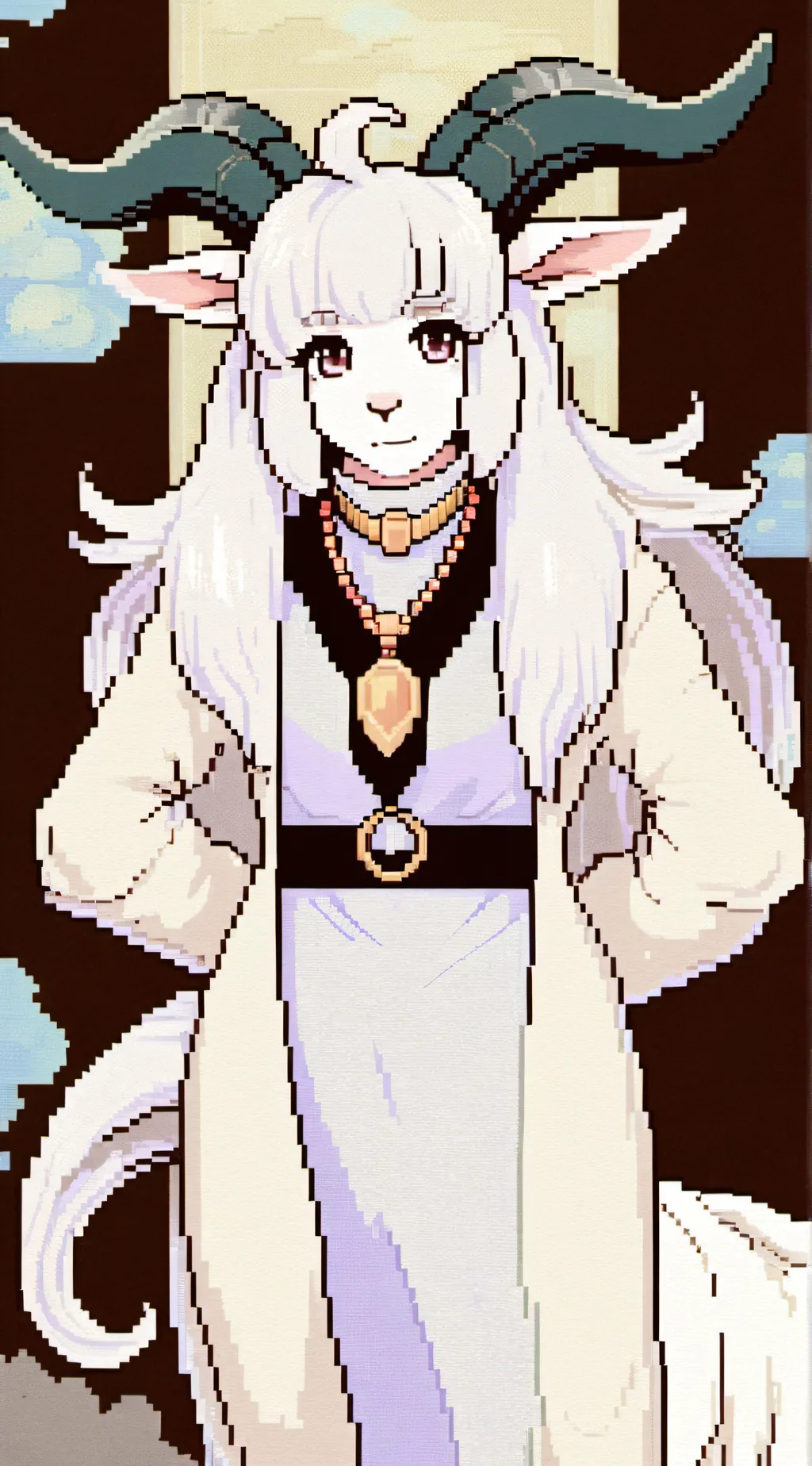 ai character: Toriel background