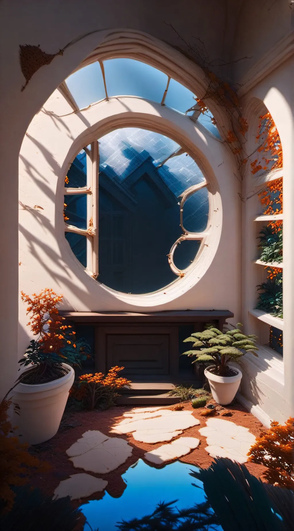 ai character: HH trapped background