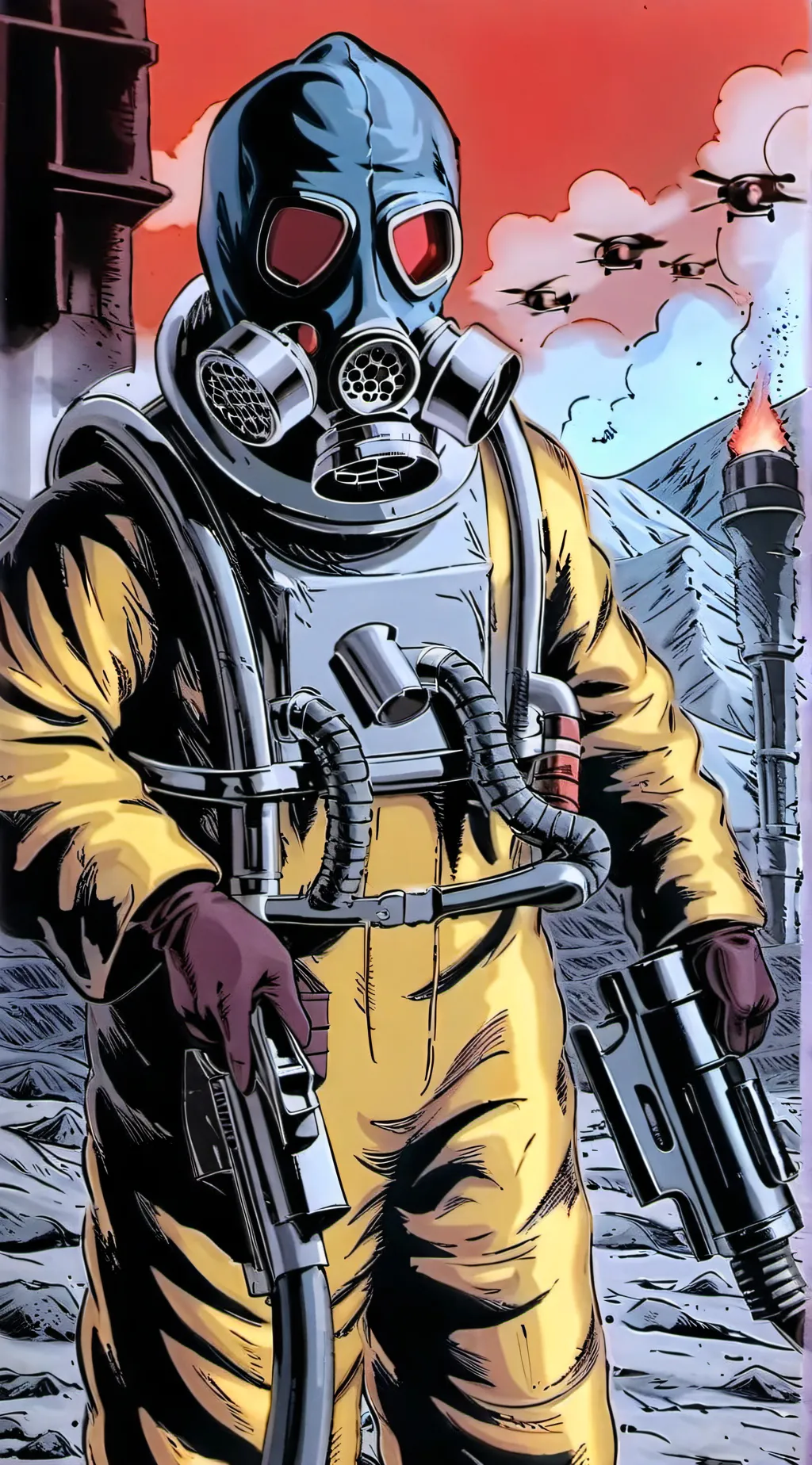 ai character: outpost (piggy) background