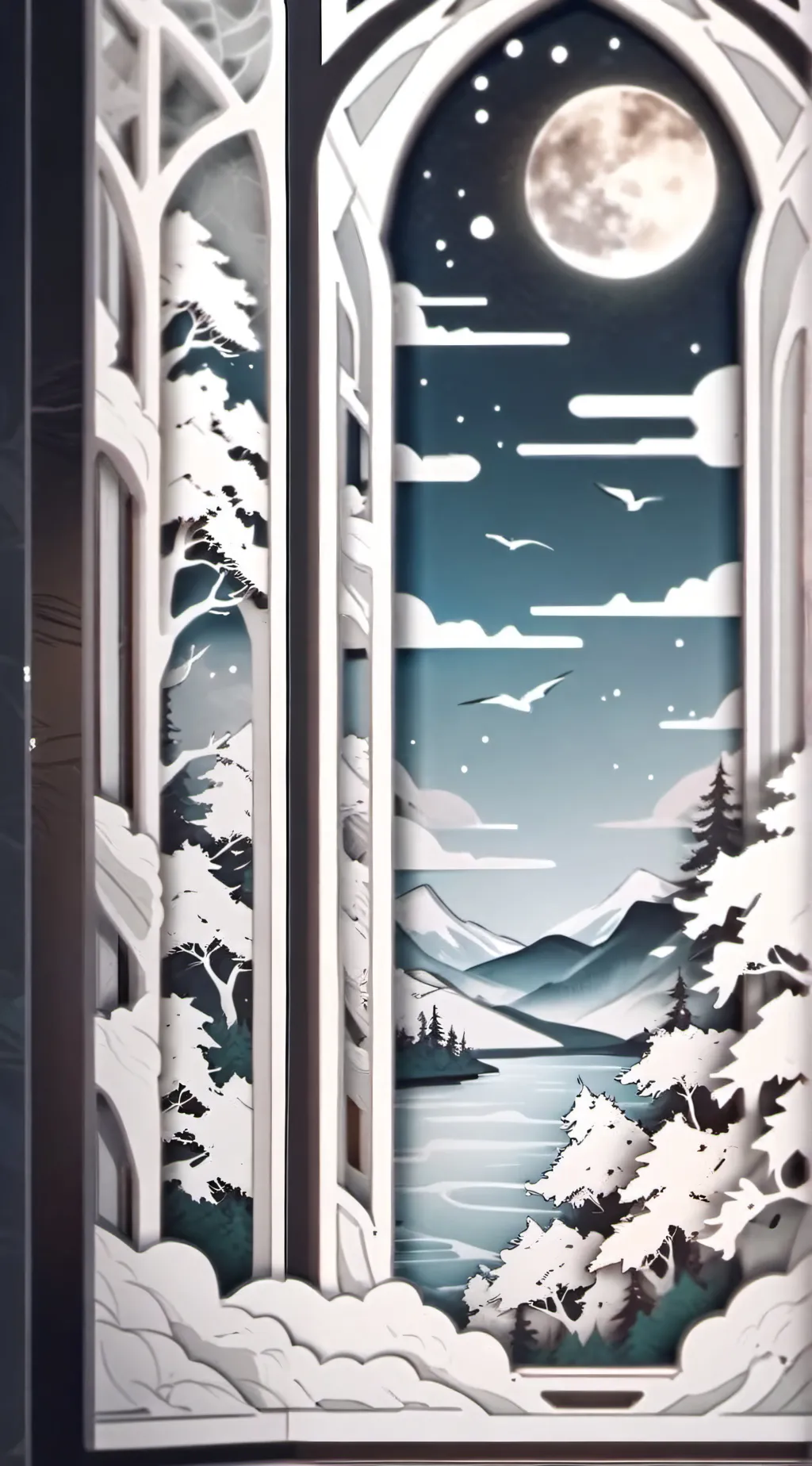 ai character: minecraft Christma background