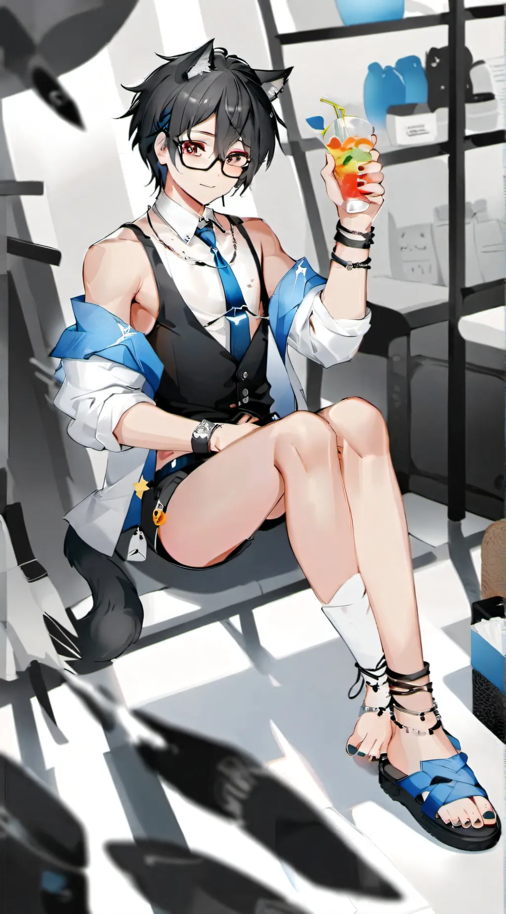 ai character: Ezra background