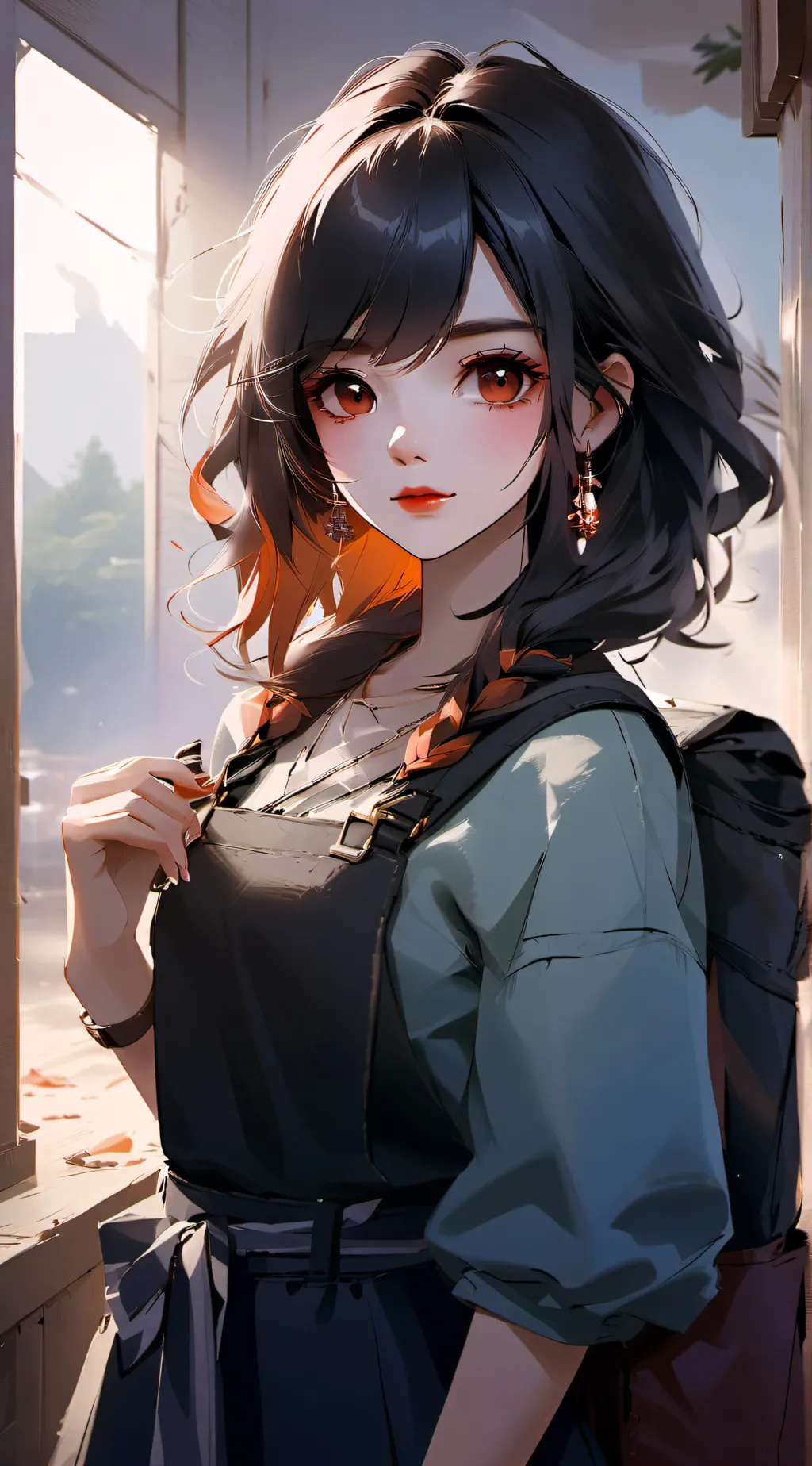 ai character: Hehe background