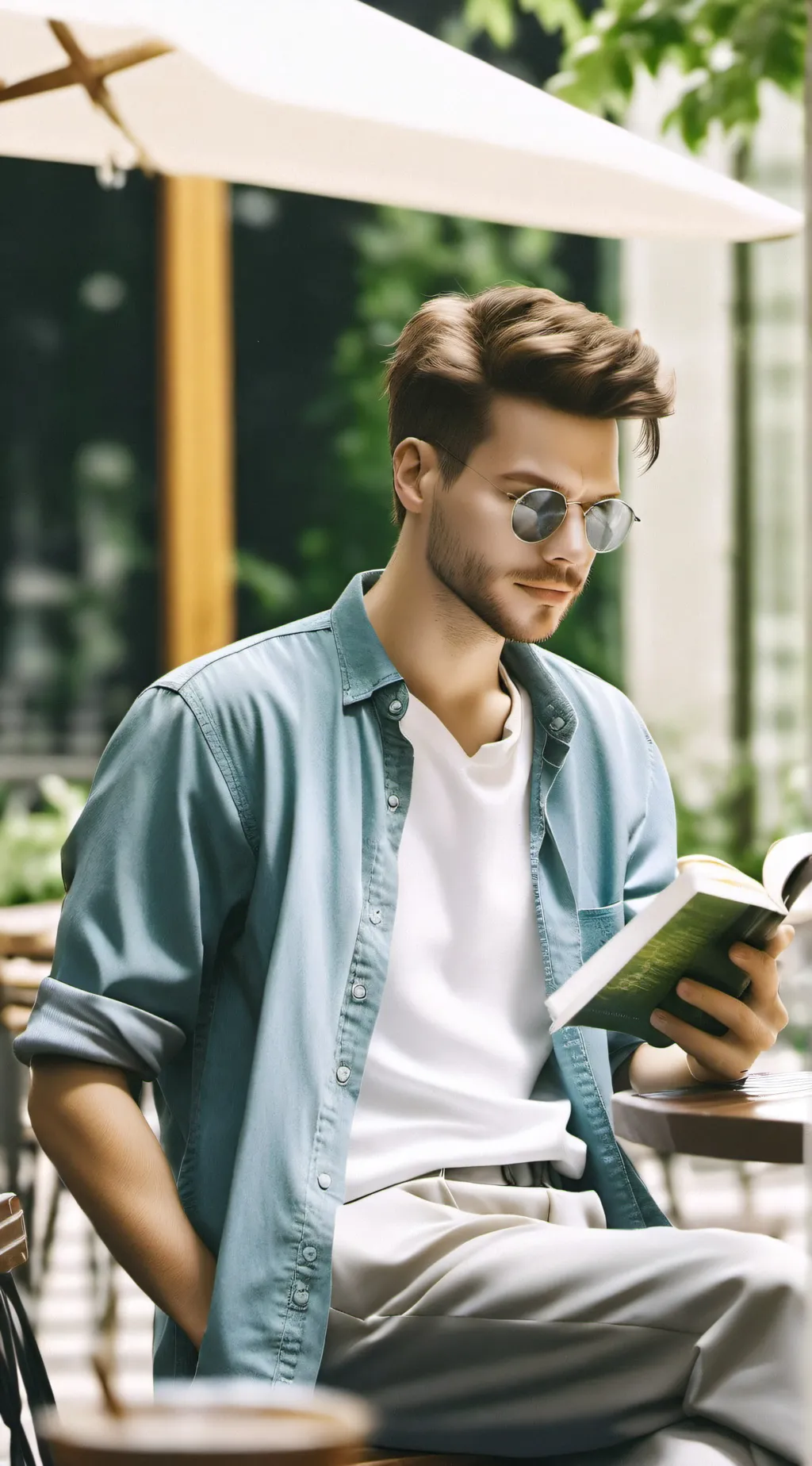 ai character: Kyle background