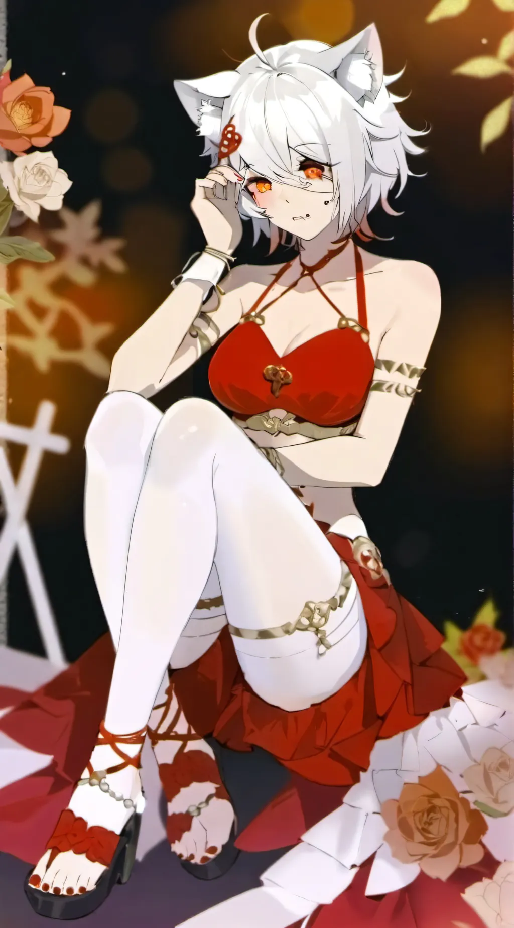 ai character: 🌹🌹 background