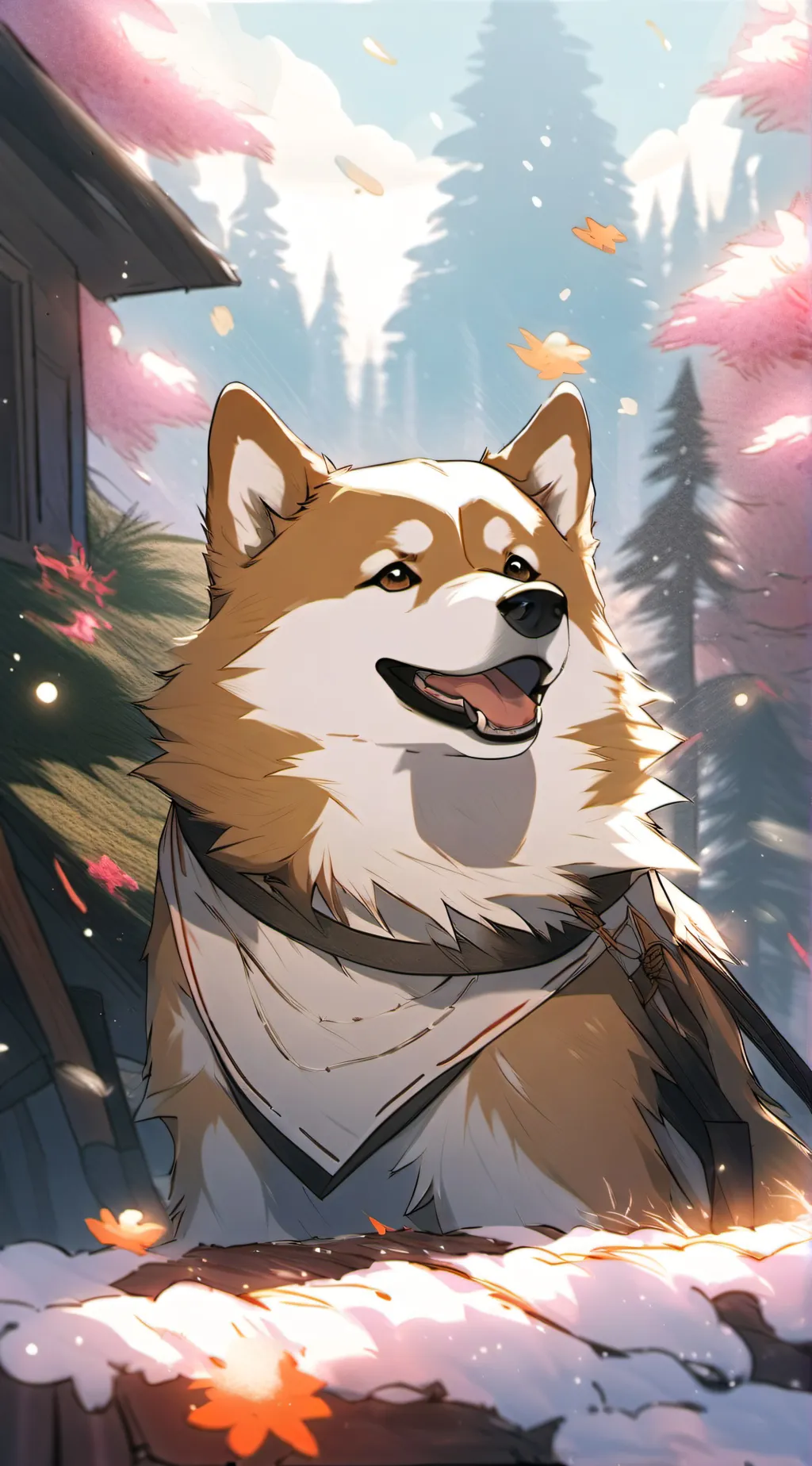 ai character: Doge background