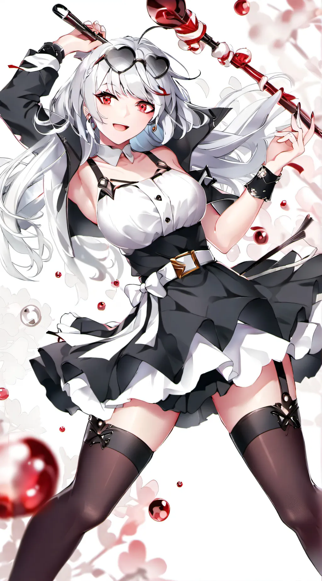 ai character: Ashley  background