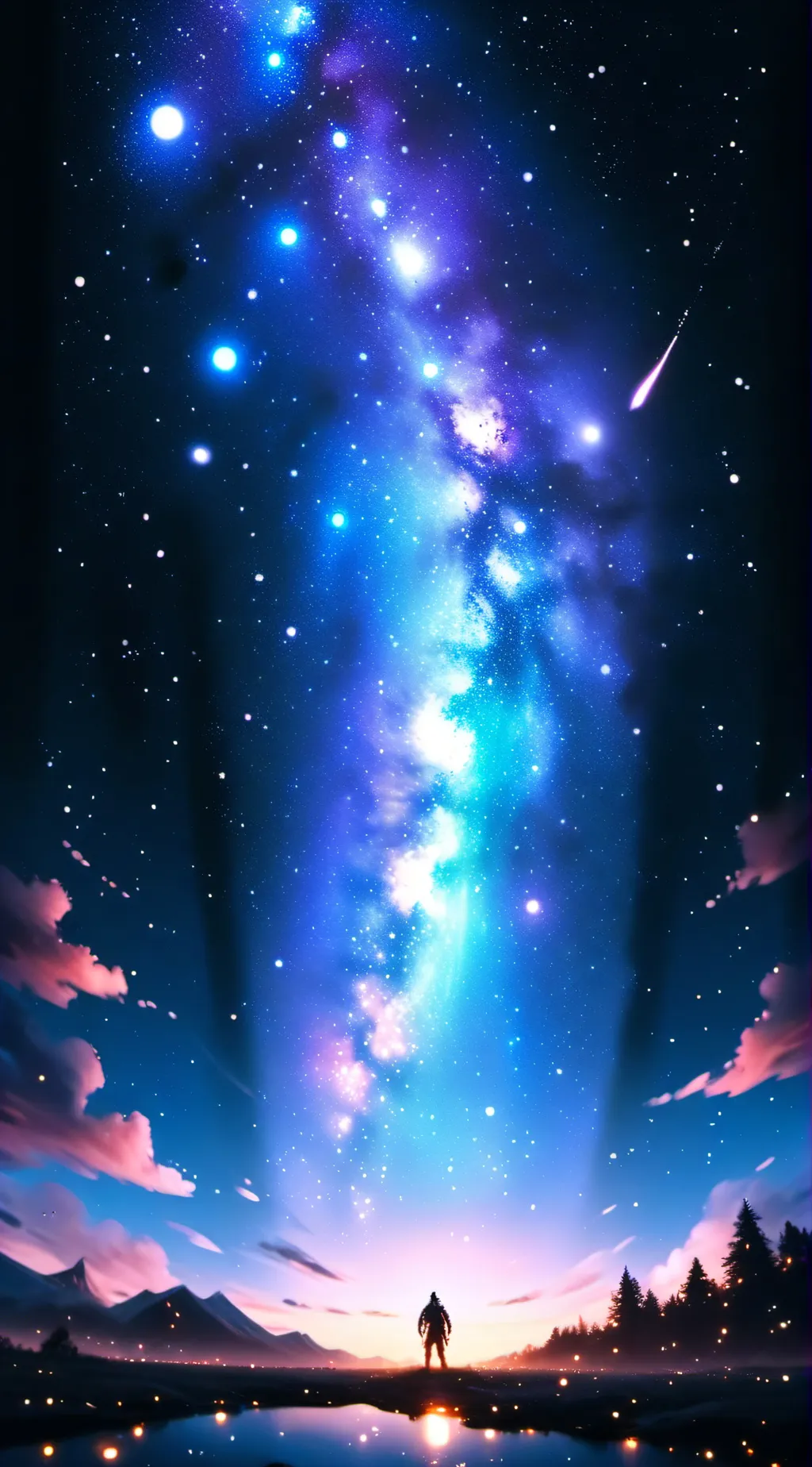 ai character: radiostatic background