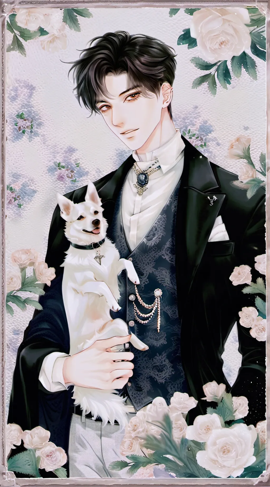 ai character: oliver background