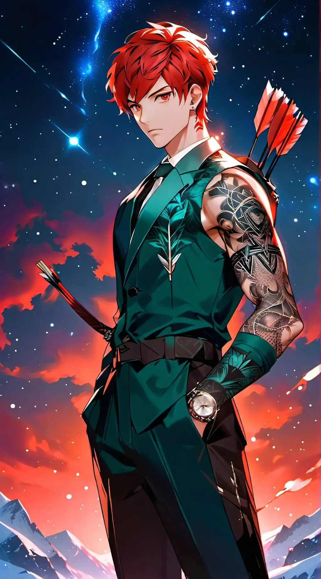 ai character: Ambrose ♐ background