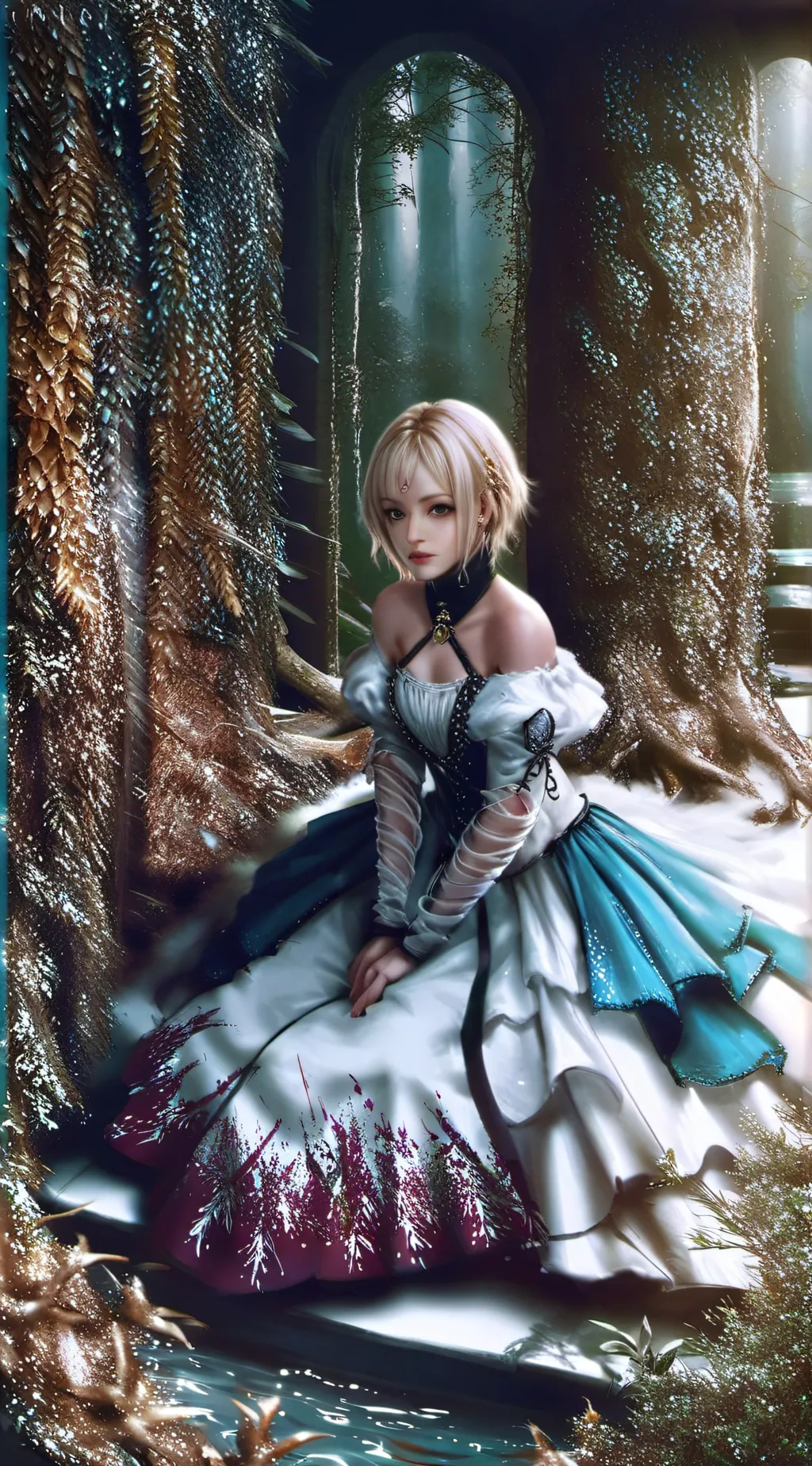 ai character: Ashley background