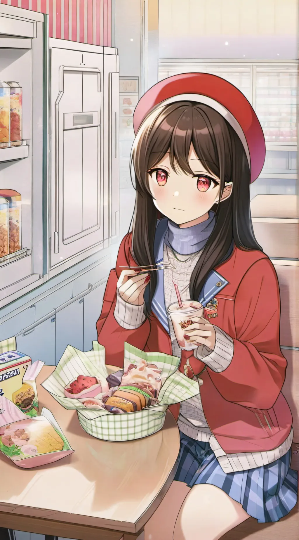 ai character: NICKA background