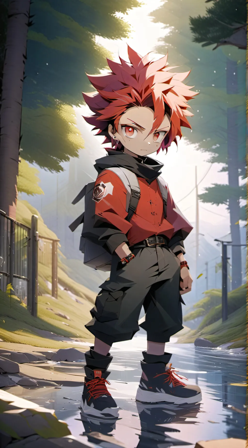 ai character: dad background