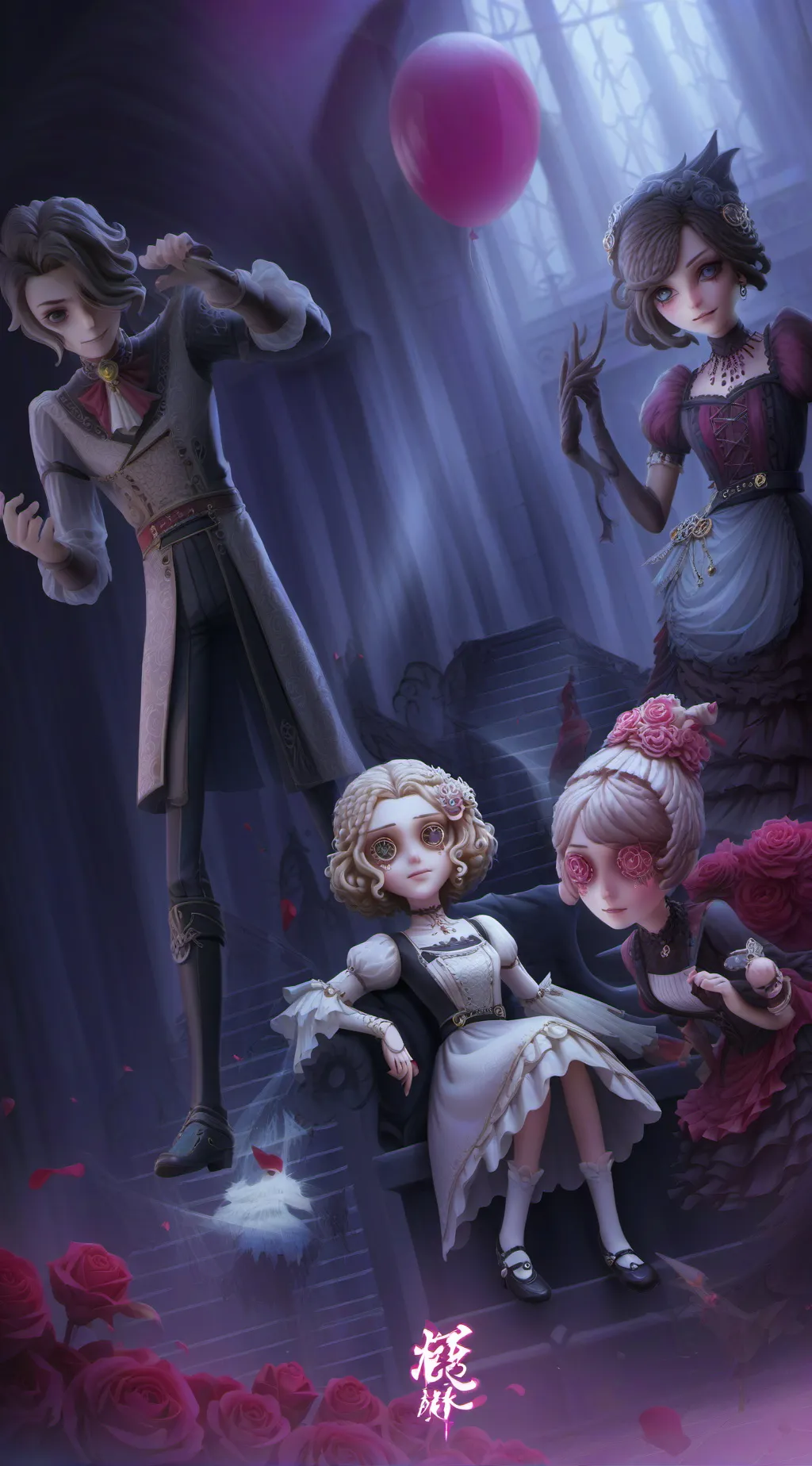 ai character: Mga dolls background