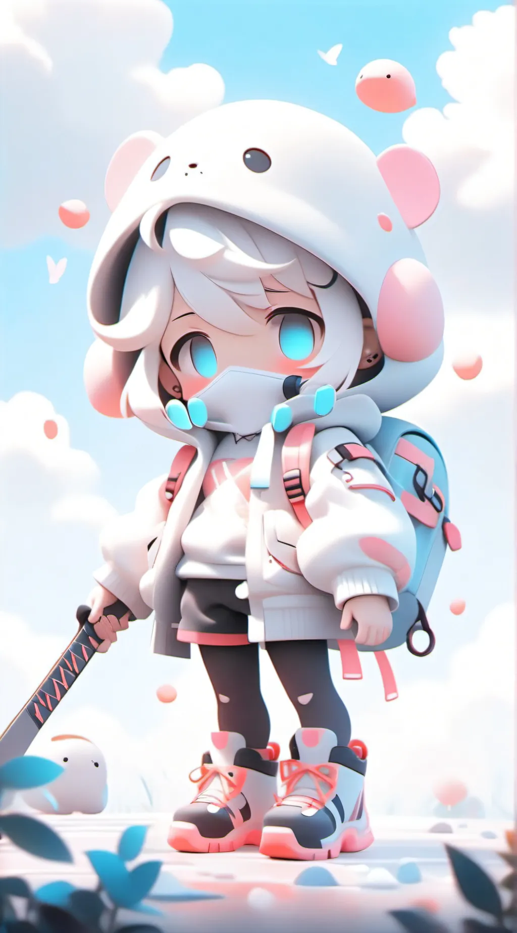 ai character: Titan trio background