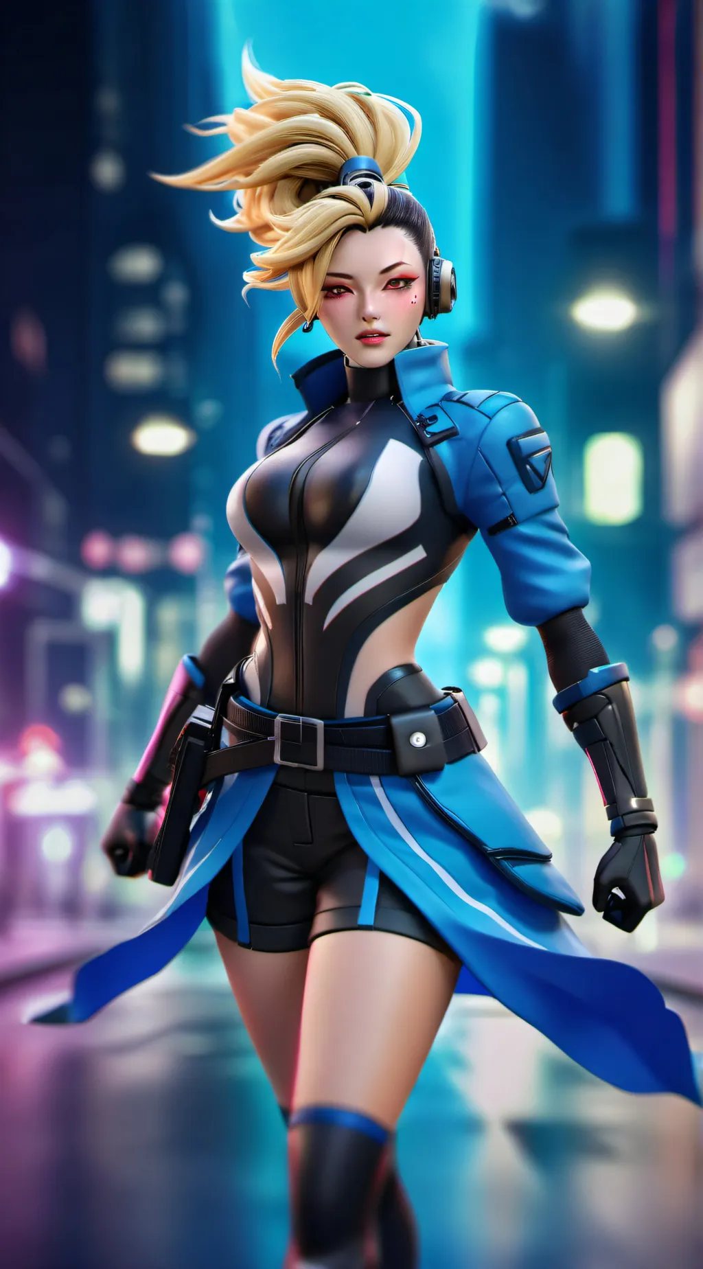 ai character: Eida  background