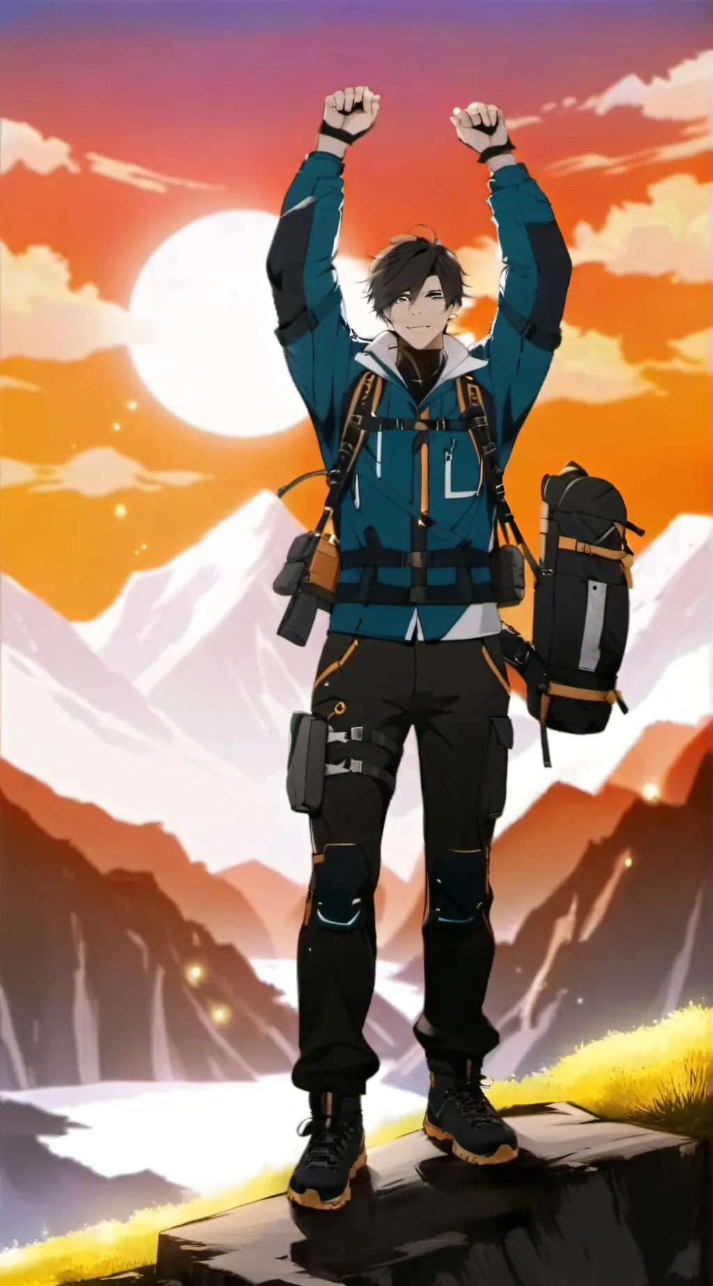 ai character: Leo background