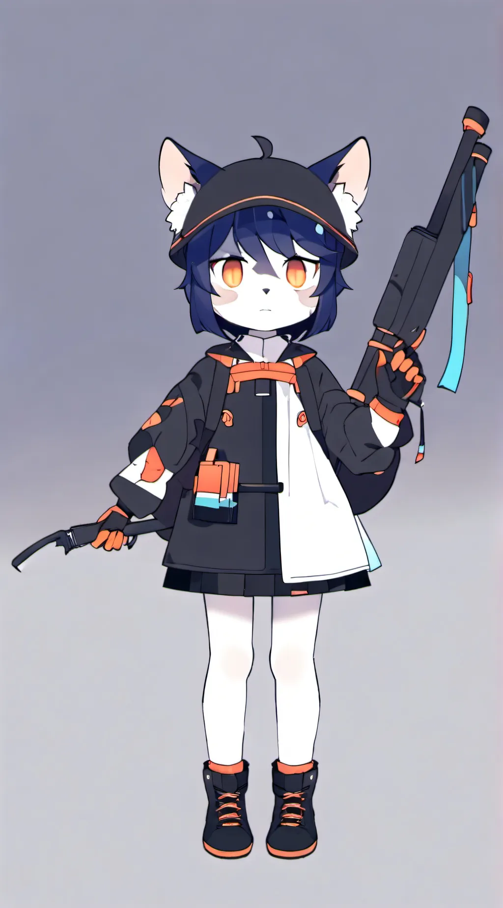 ai character: Murder drones  background