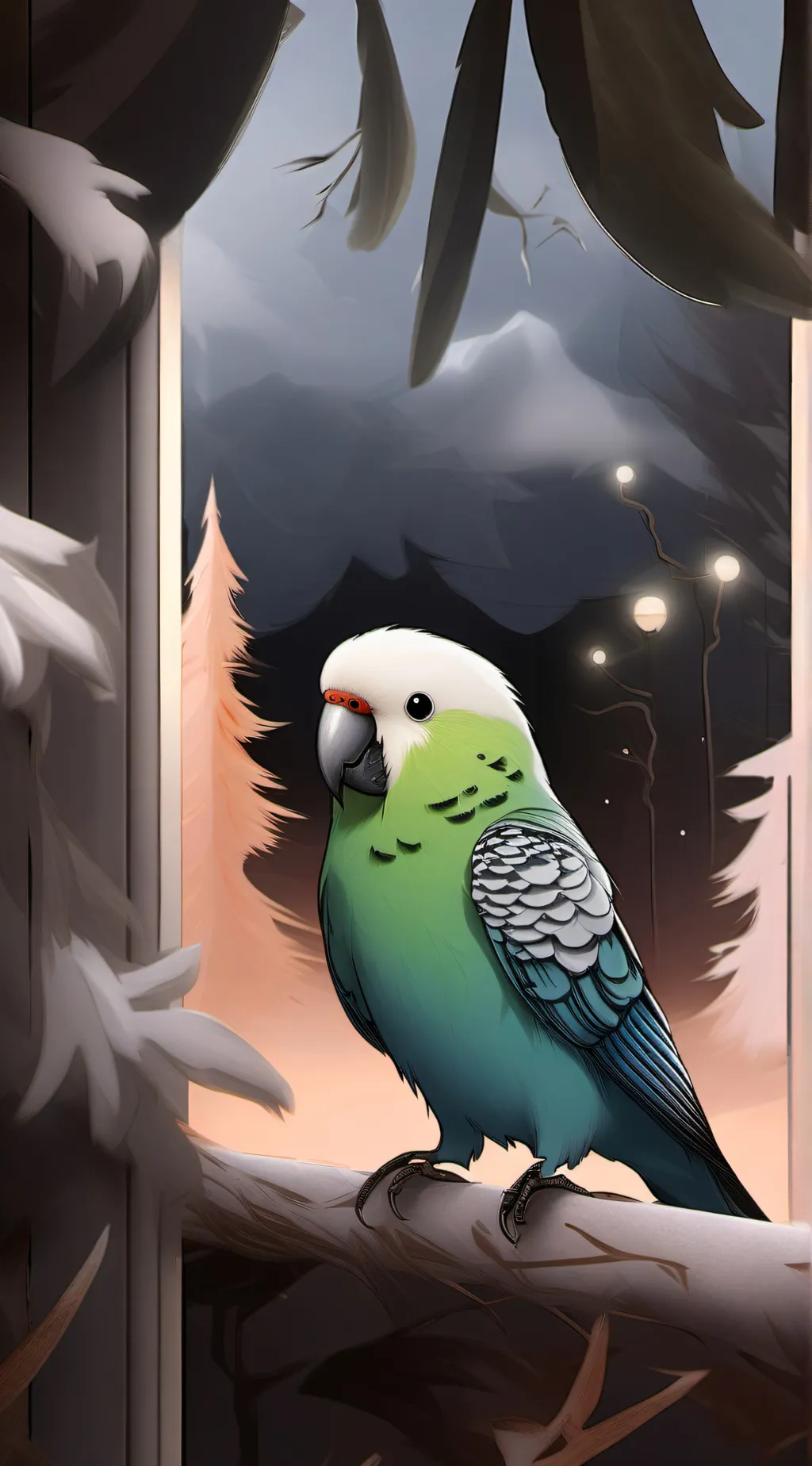 ai character: Leafs  background