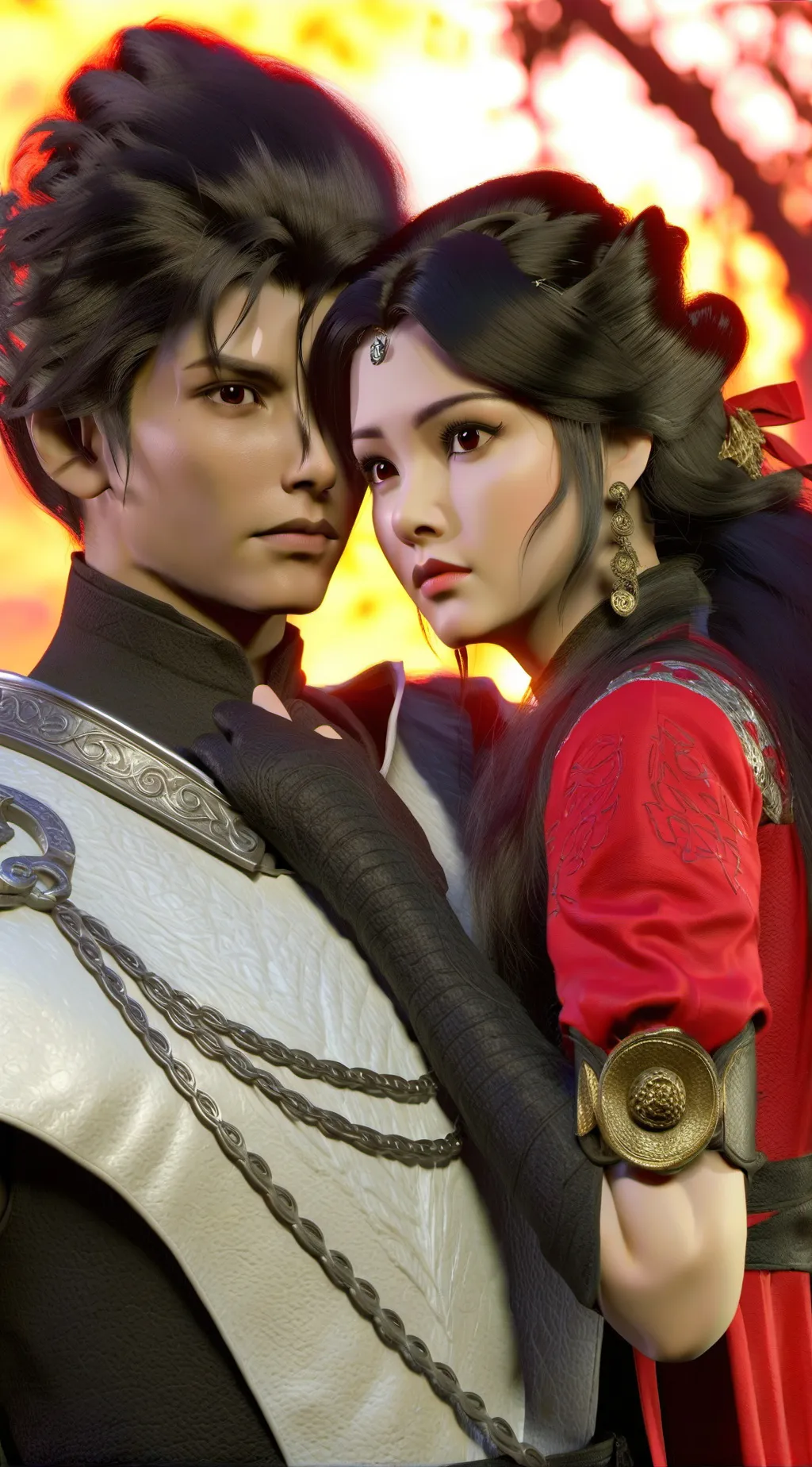 ai character: Azulan × pirena background