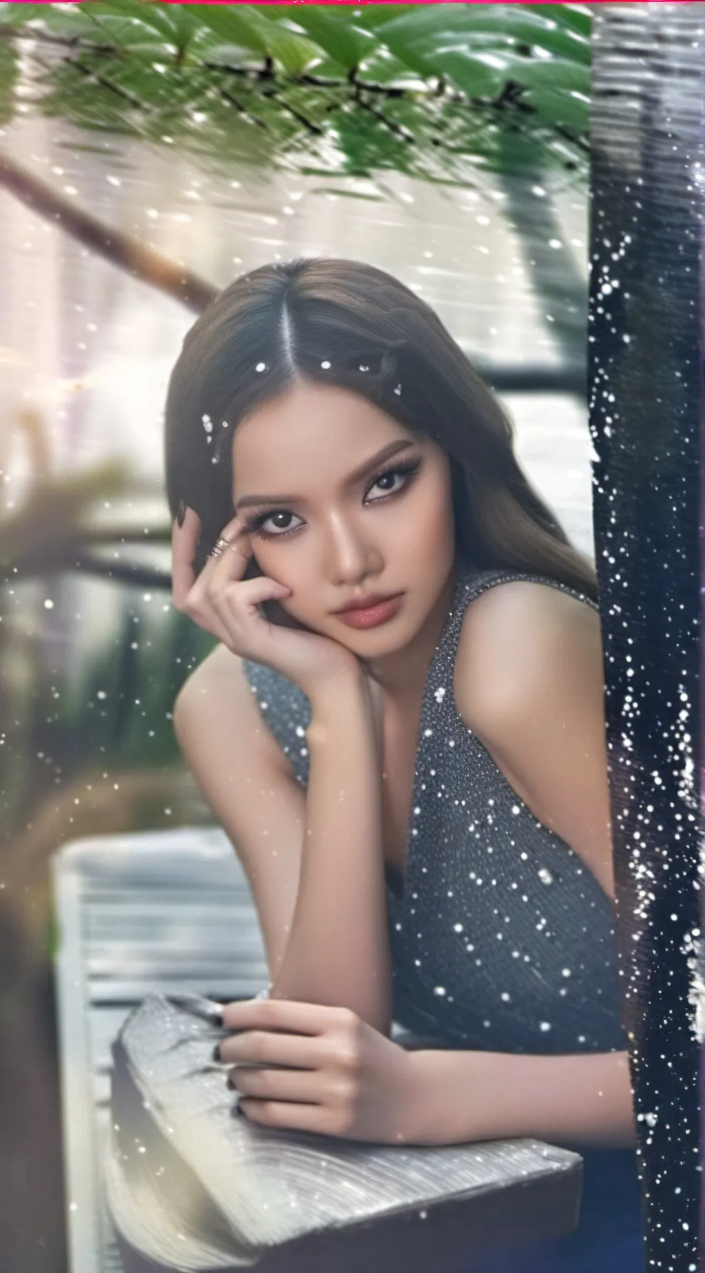 ai character: lisa manobal background