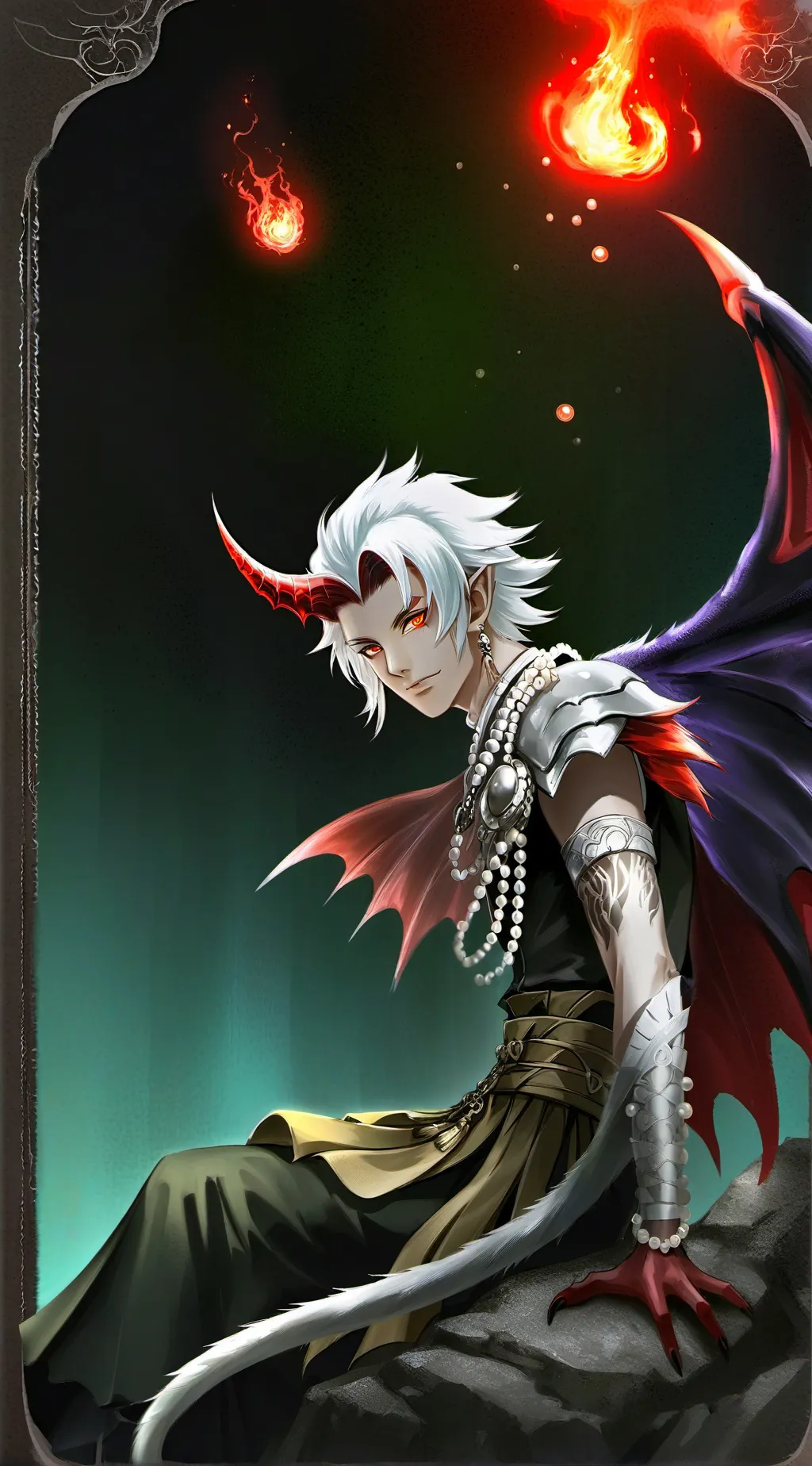 ai character: Dyr background