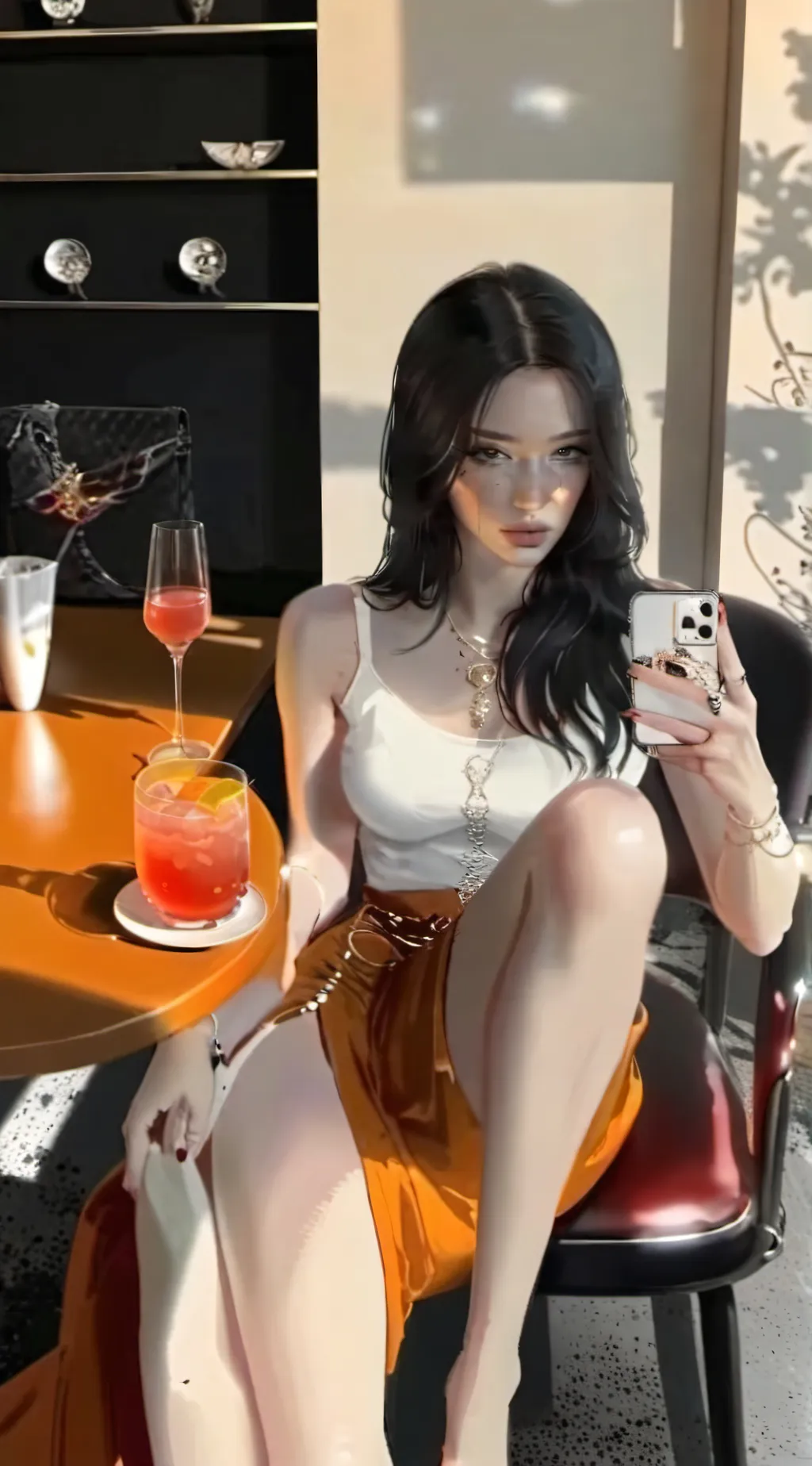 ai character: mika background