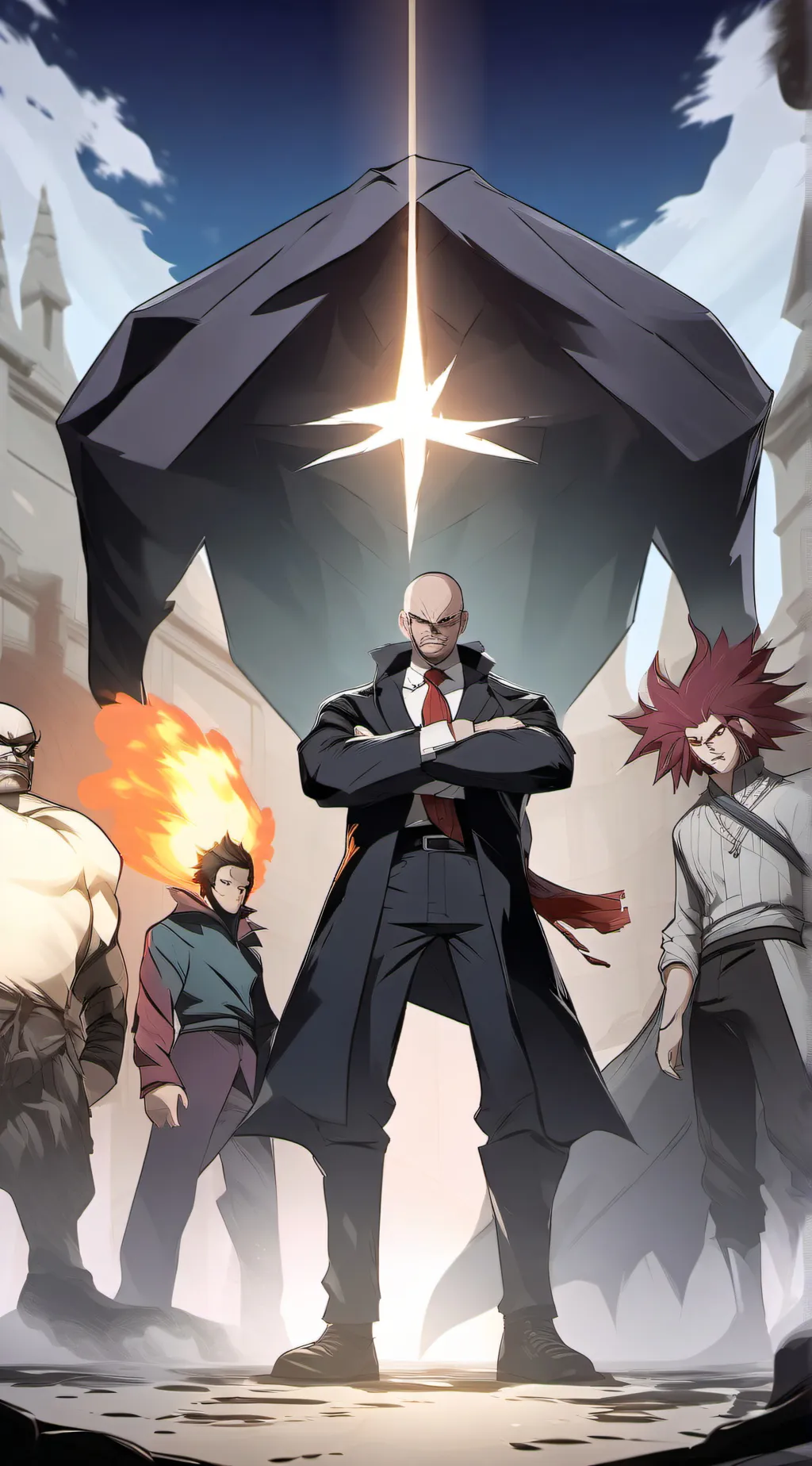 ai character: LOV  background