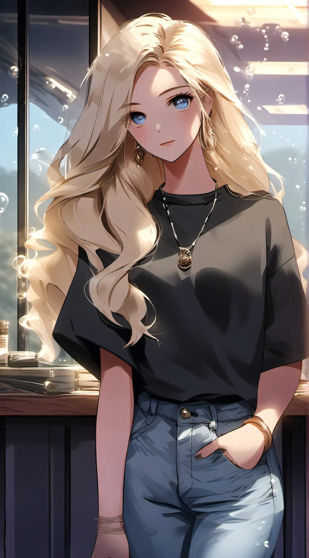 ai character: Rigel background