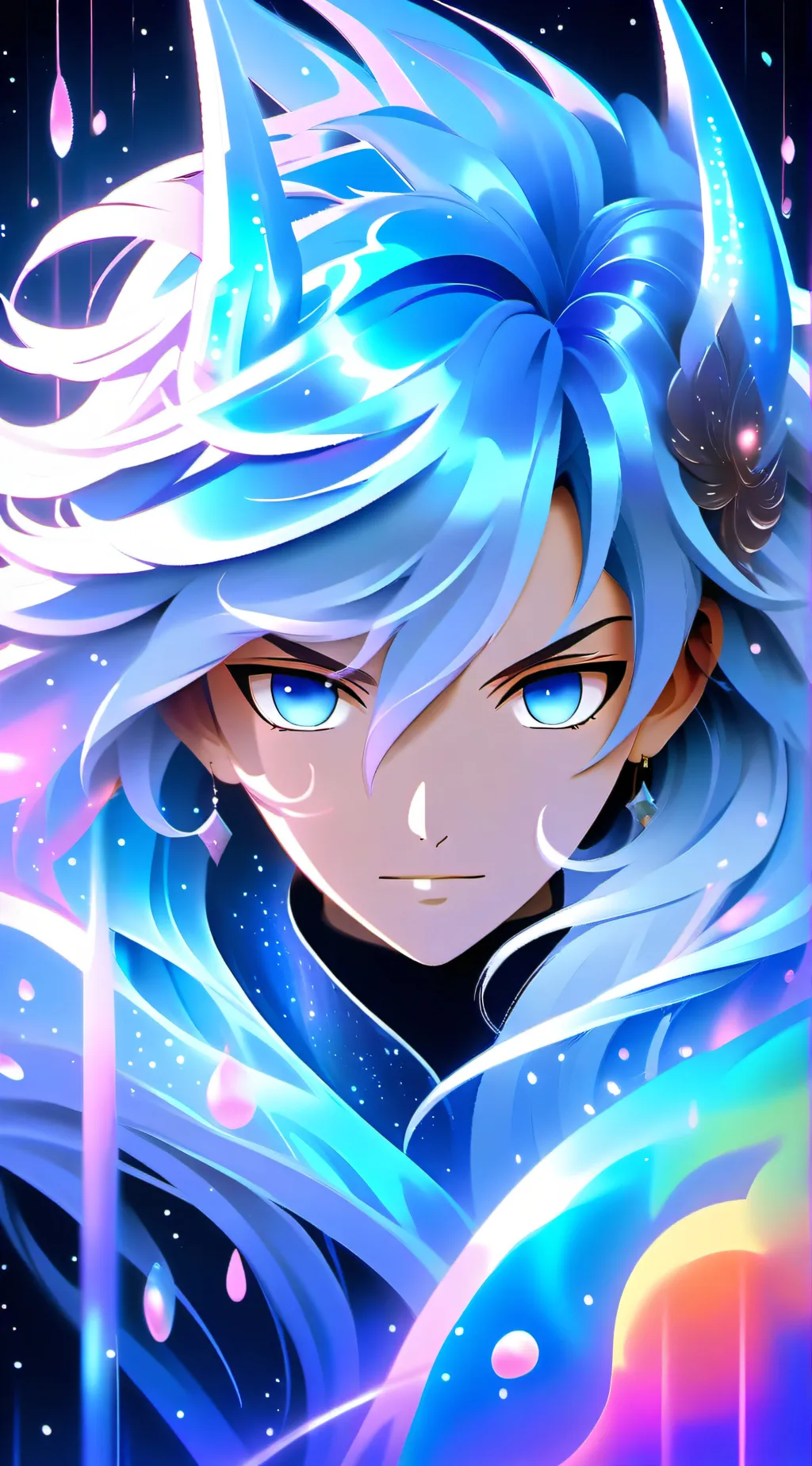 ai character: Luna background