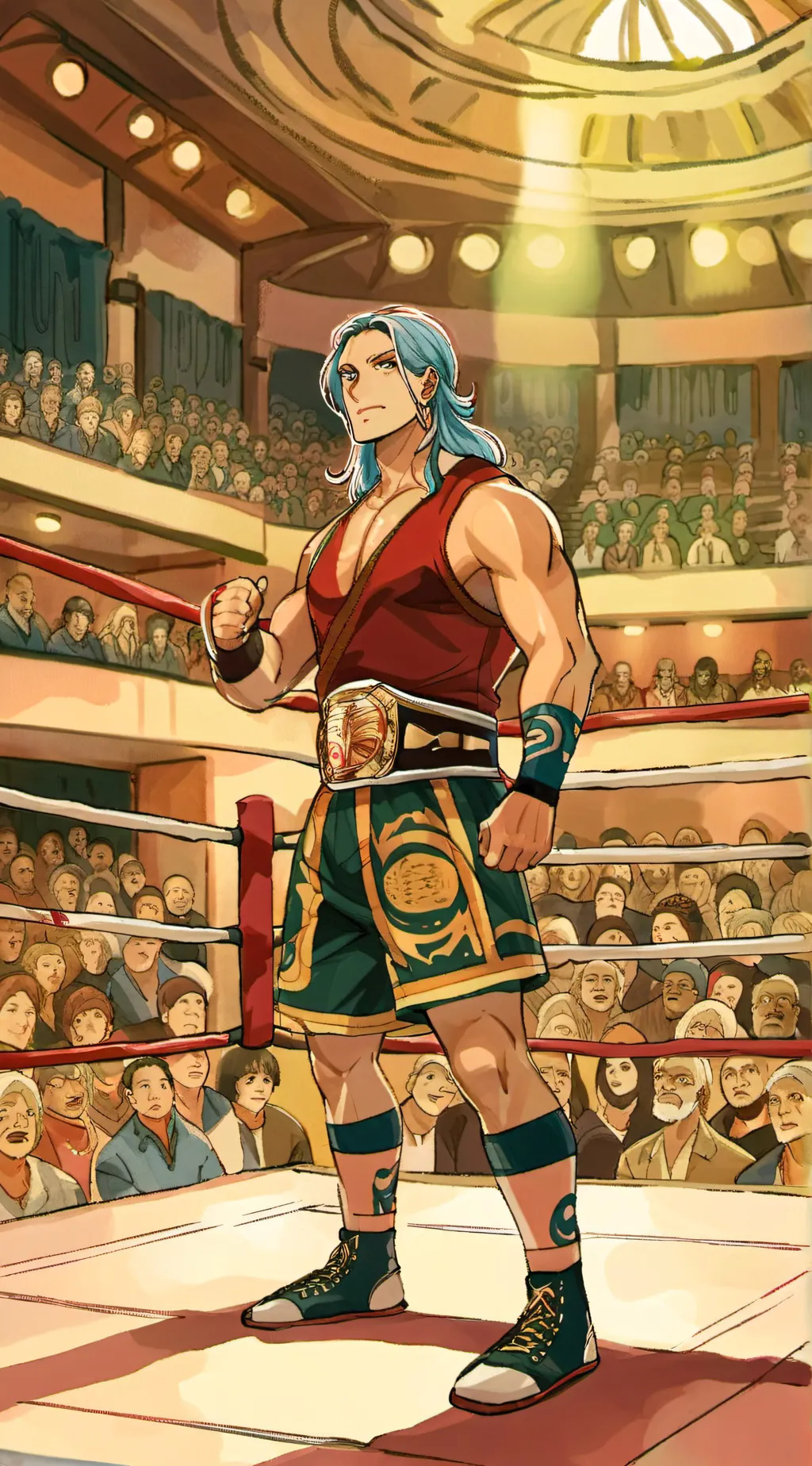 ai character: James Powell background