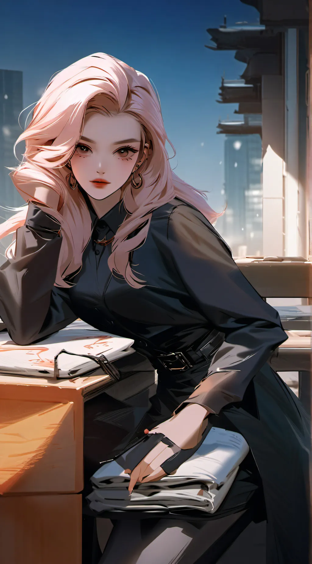 ai character: nia background